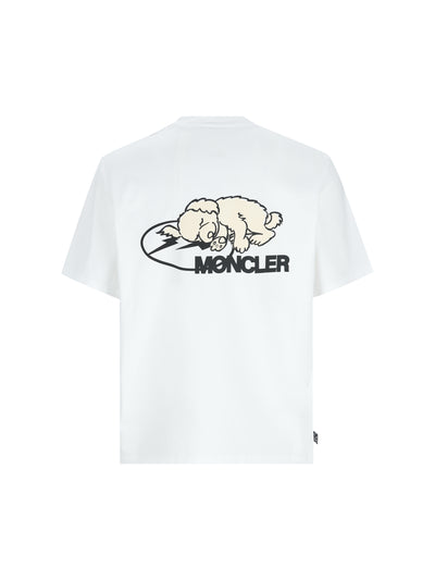 T-Shirt realizzata in cotone. M8C00002 89AZI001 MONCLER - FRAGMENT 