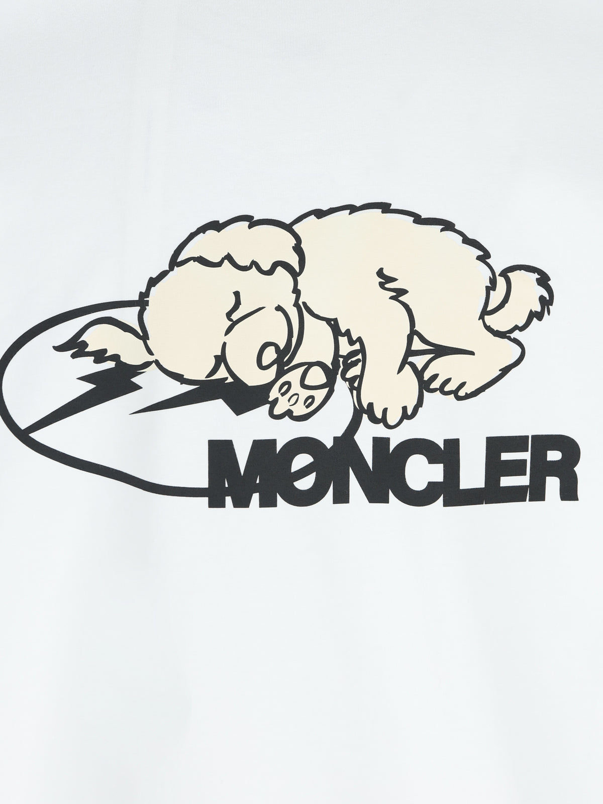 T-Shirt realizzata in cotone. M8C00002 89AZI001 MONCLER - FRAGMENT 