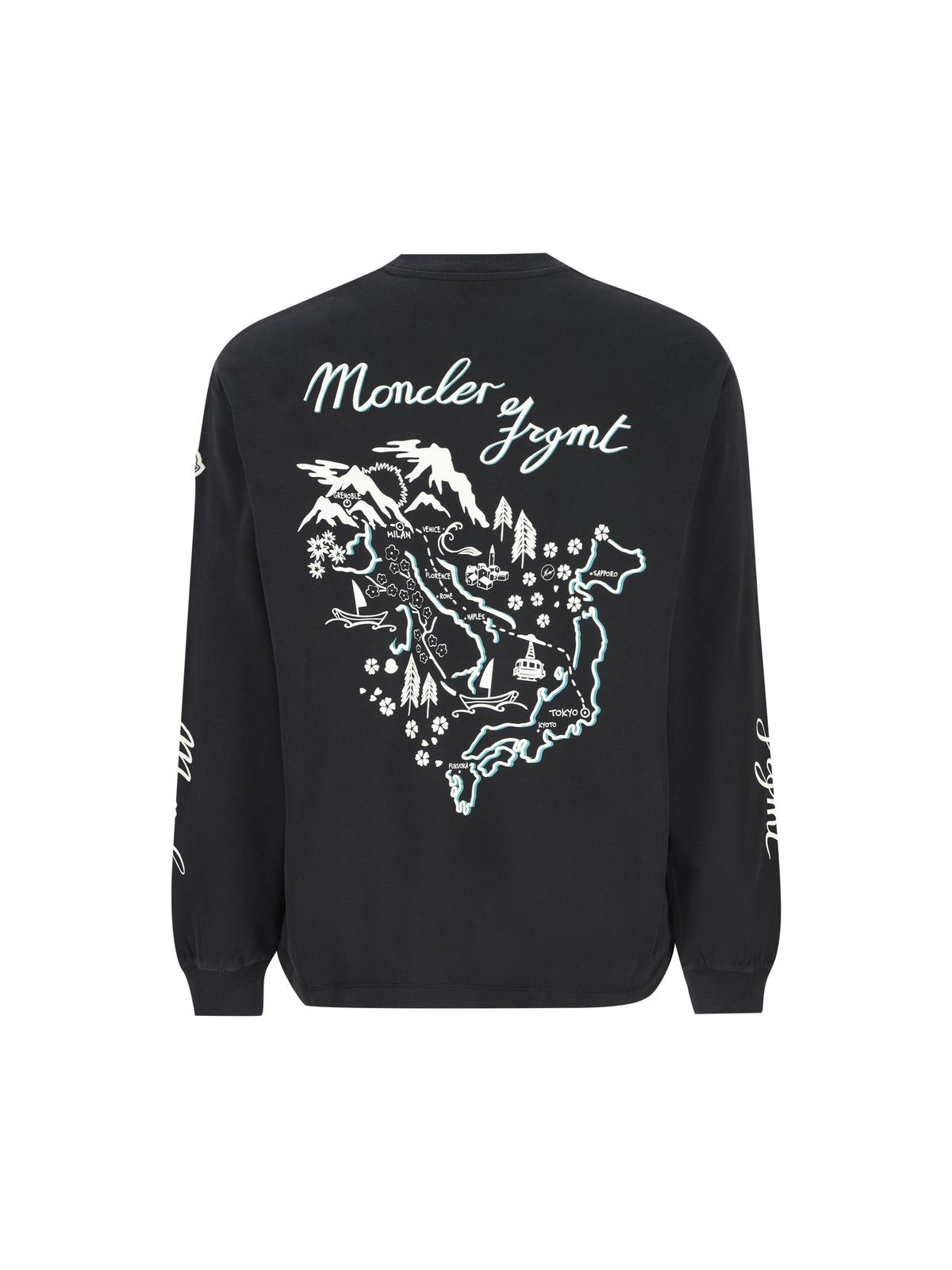 T-Shirt realizzata in cotone. M8D00001 89AZI999 MONCLER - FRAGMENT 