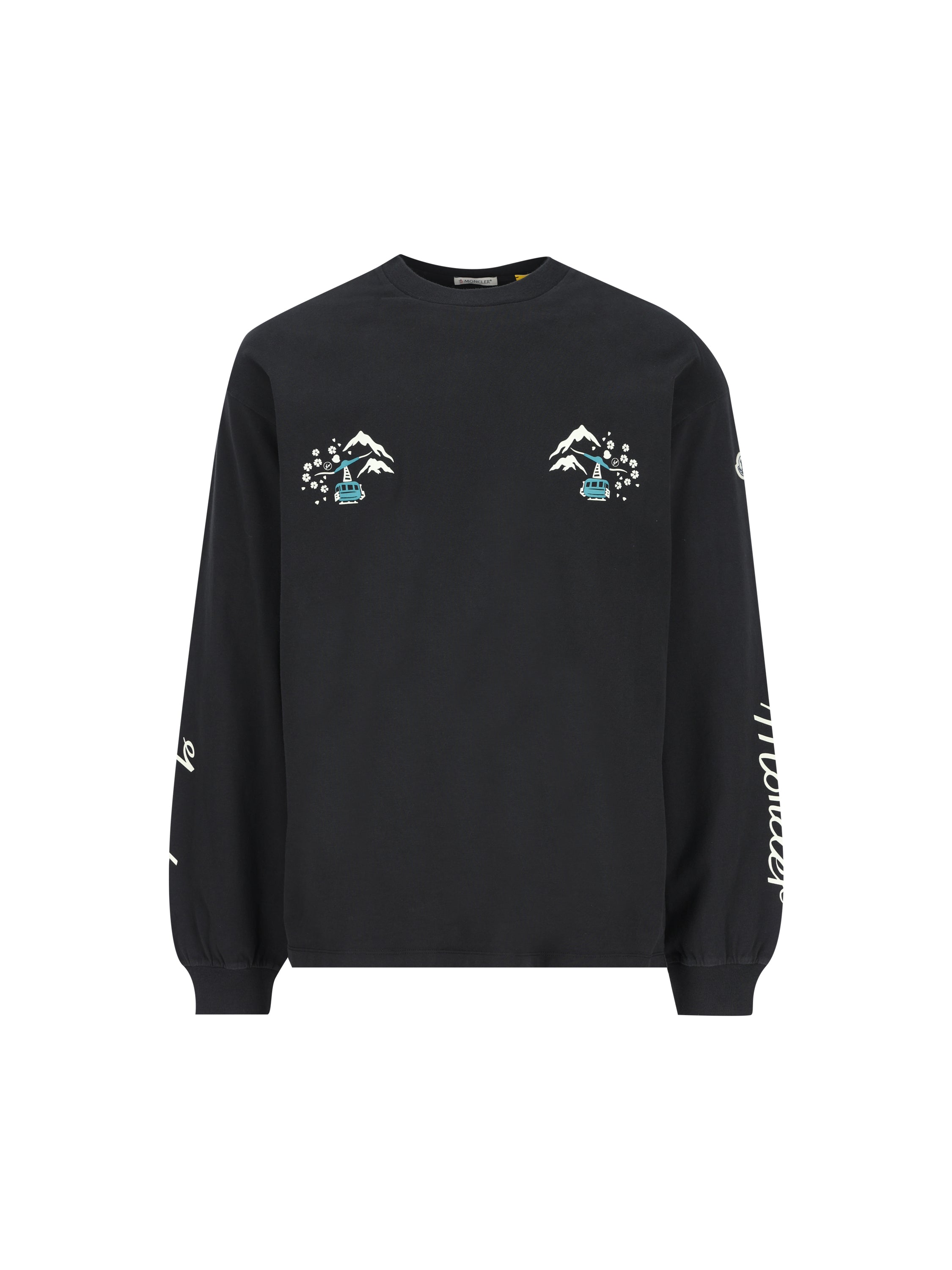 T-Shirt realizzata in cotone. M8D00001 89AZI999 MONCLER x FRAGMENT 
