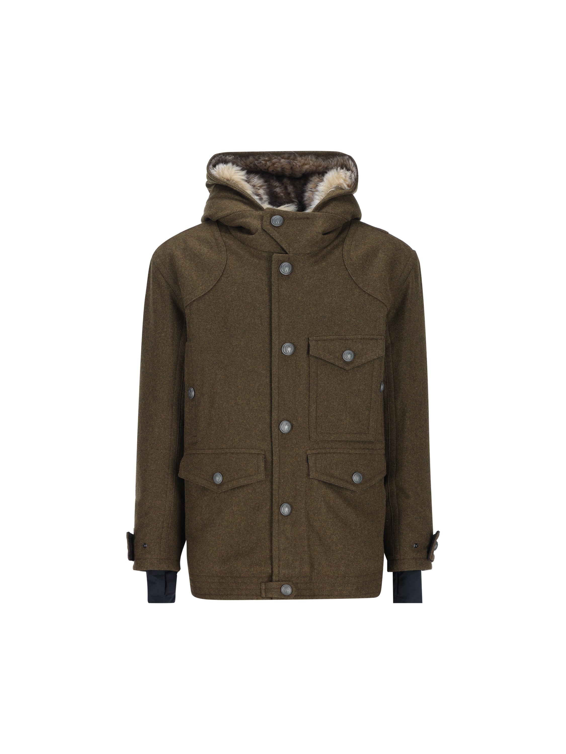 Giacca realizzata in lana vergine. M1A00038 599X529A MONCLER GRENOBLE 