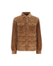 Piumino a camicia in velluto. M1G00004 54AL0246 MONCLER GRENOBLE 