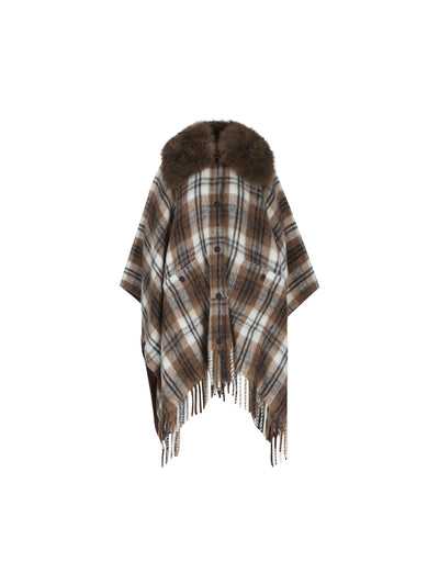 Cappa realizzata in mohair, lana e nylon. W3G00003 599ZWF22 MONCLER GRENOBLE 