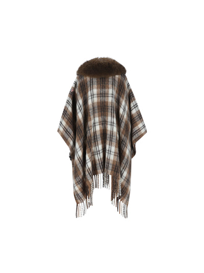 Cappa realizzata in mohair, lana e nylon. W3G00003 599ZWF22 MONCLER GRENOBLE 