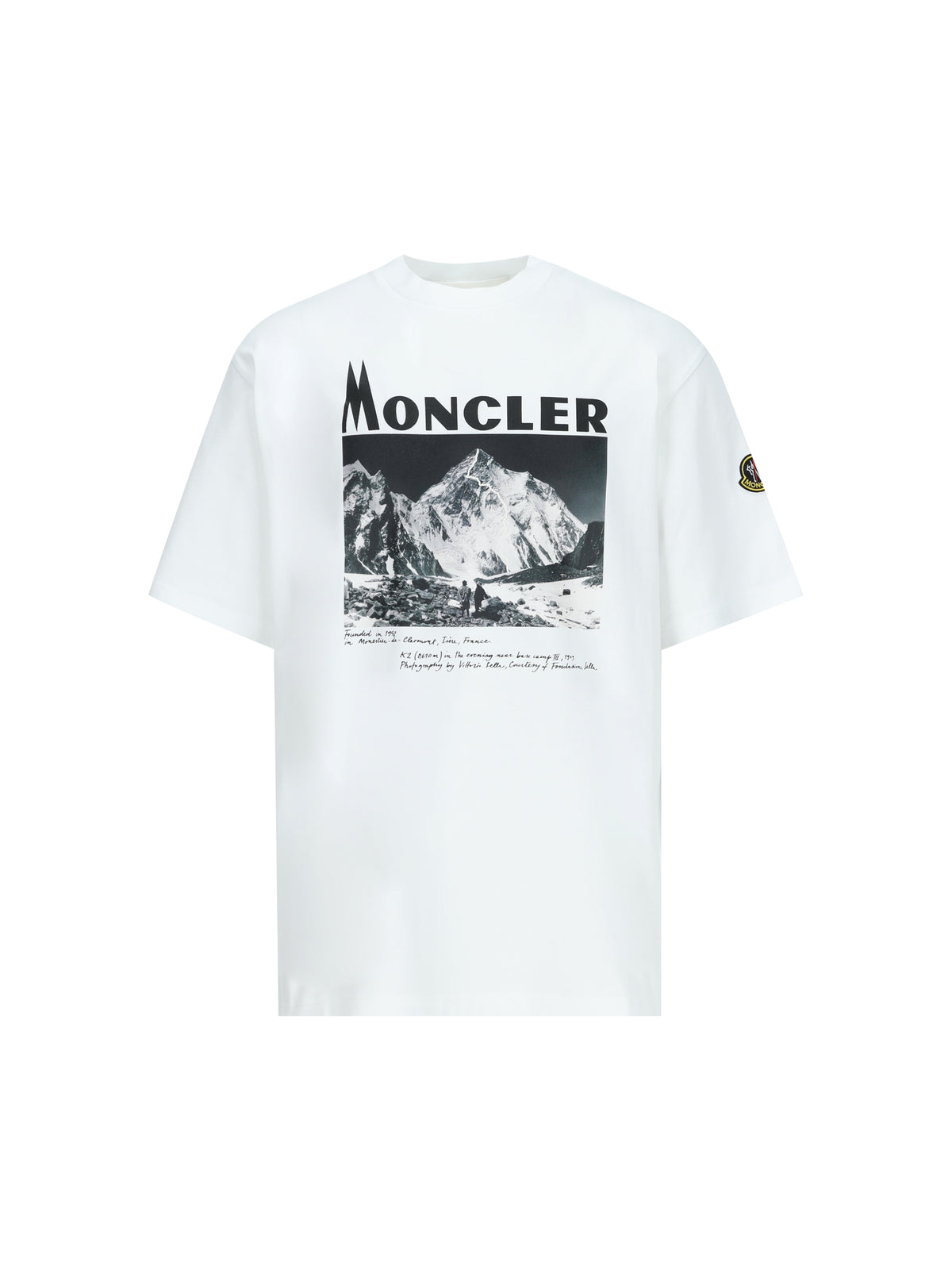 T-Shirt realizzata in cotone. M8C0007 4899YC001 MONCLER RE-ICONS 