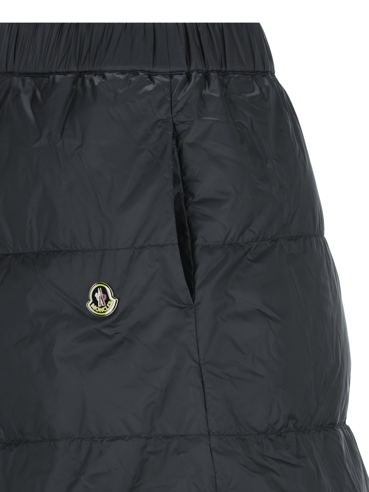 Gonna midi imbottita reversibile in twill di lana W2D0005 4599UY999 MONCLER RE-ICONS 