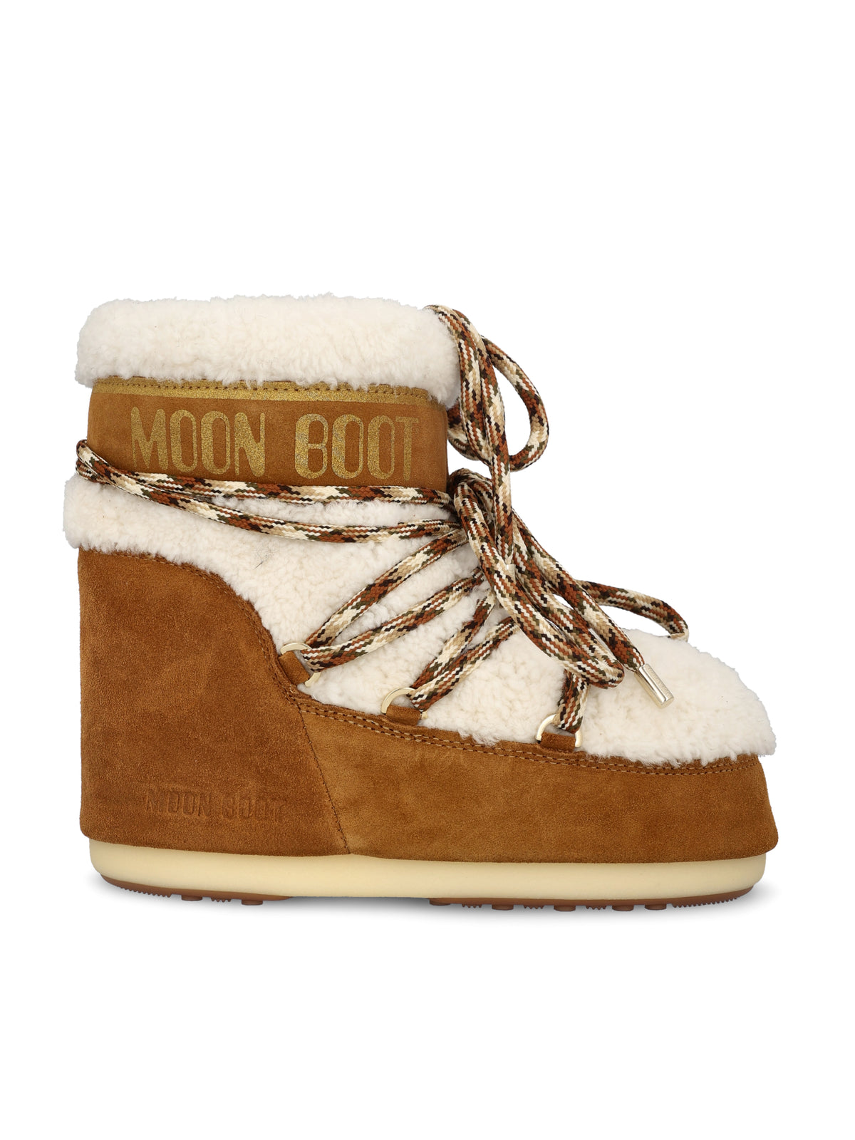 Stivale realizzato in pelle di pecora e pelle scamosciata. 80D1409580 MA03 MOON BOOT 