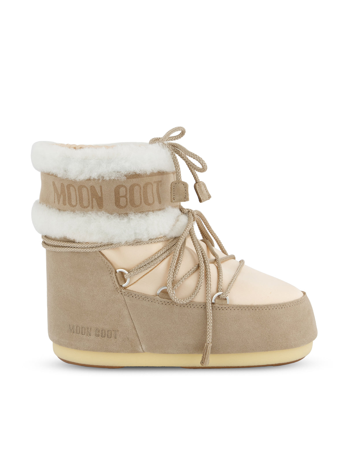 Stivali realizzati in pelle 80D1409910 JL01 MOON BOOT 