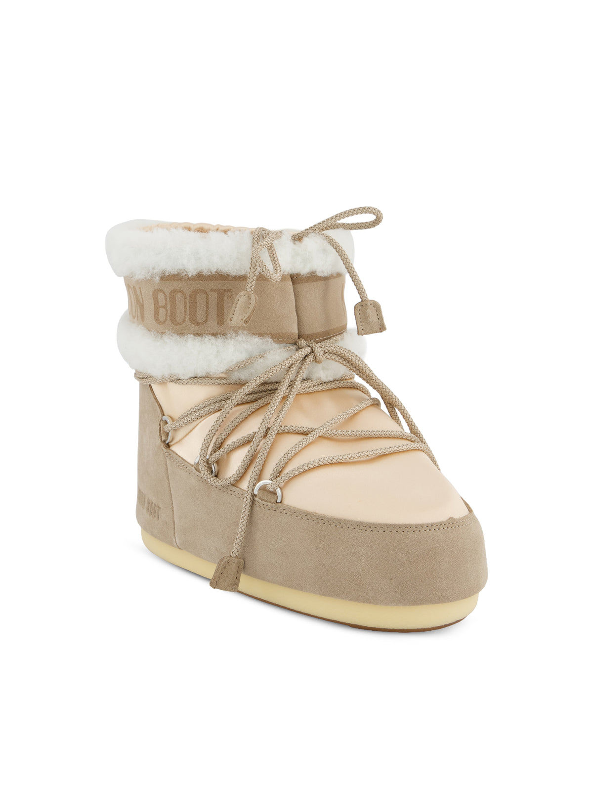 Stivali realizzati in pelle 80D1409910 JL01 MOON BOOT 
