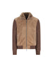 Giacca realizzata in montone e piuma. MOUBO100096 U0254 MOORER 