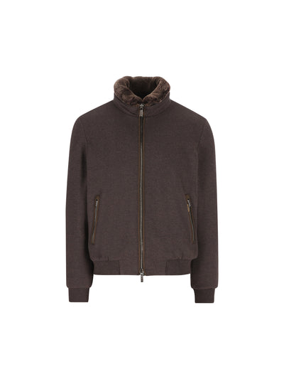 Giacca realizzata in lana. MOUBO100097 U0213 MOORER 