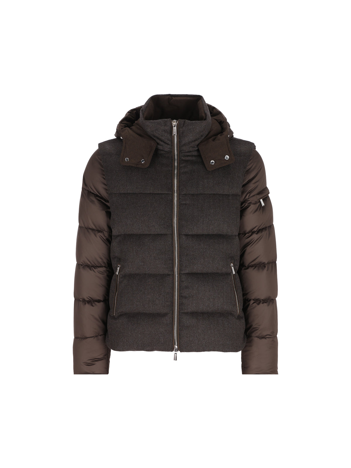 Piumino realizzato in lana e cashmere. MOUGI100147 U0202 MOORER 