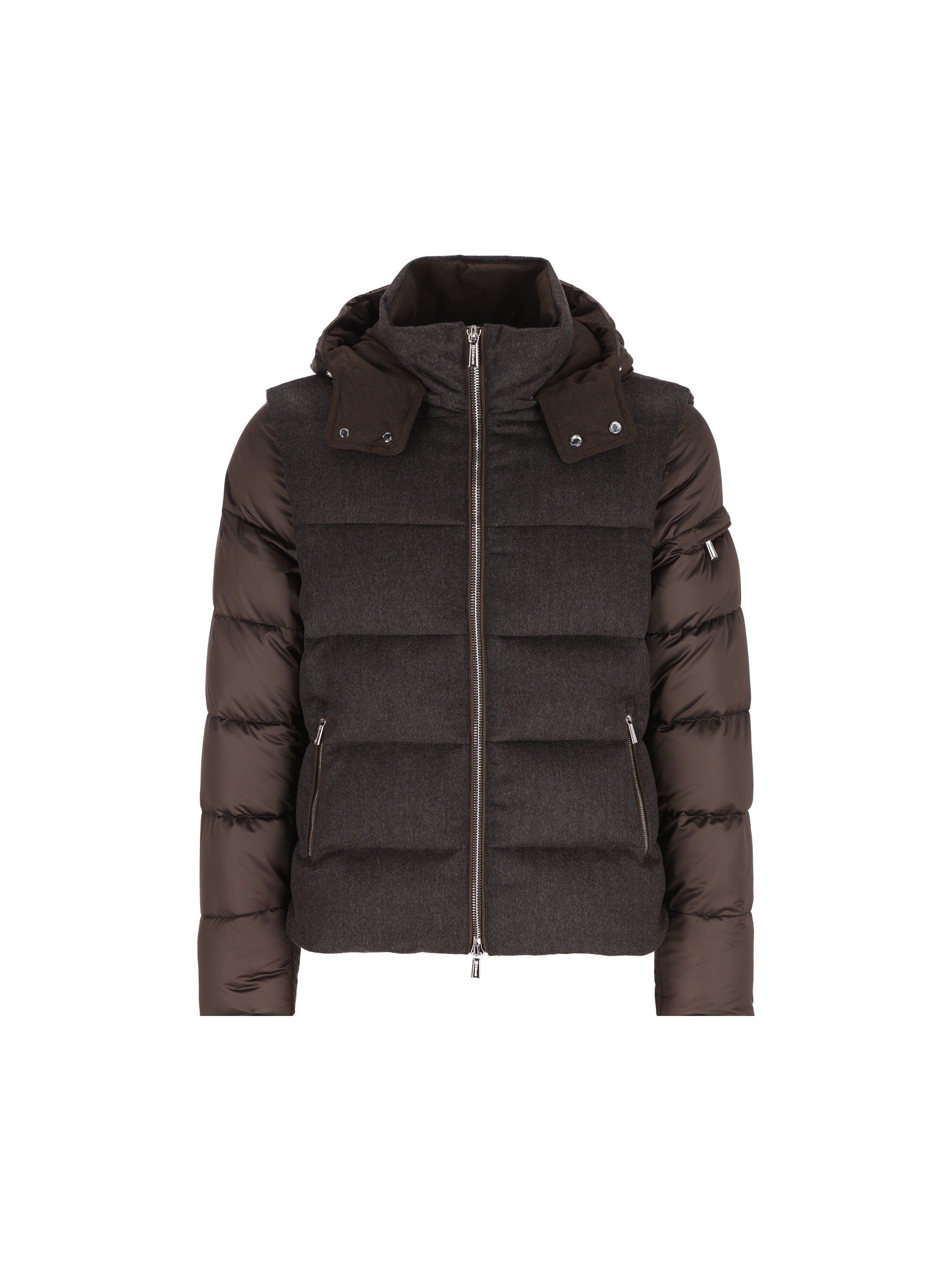 Piumino realizzato in lana e cashmere. MOUGI100147 U0202 MOORER 
