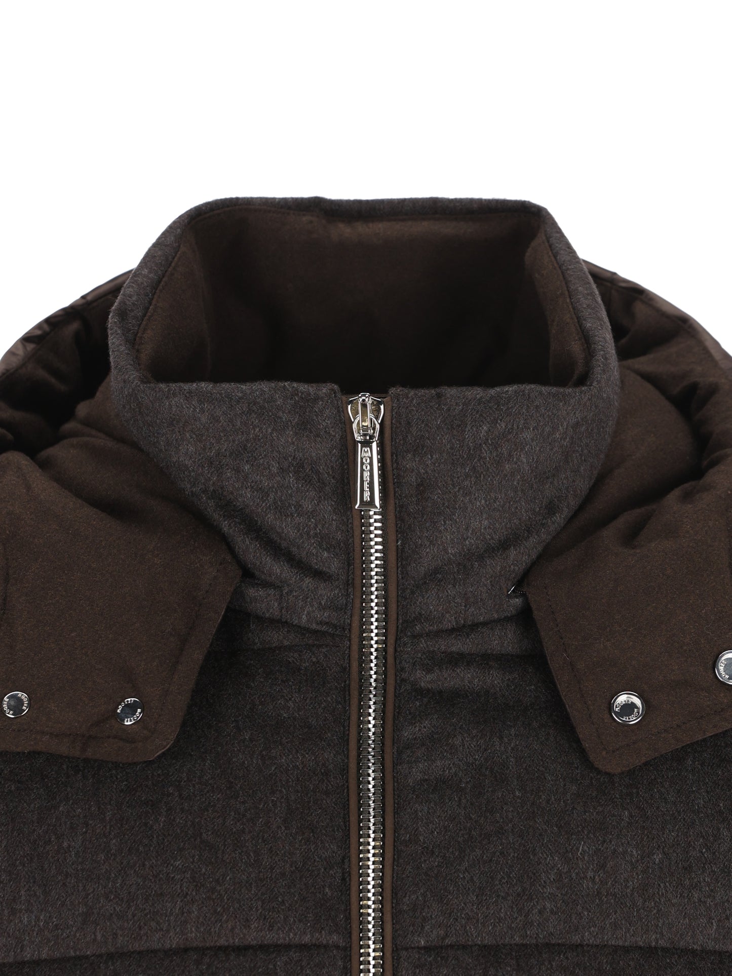 Piumino realizzato in lana e cashmere. MOUGI100147 U0202 MOORER 