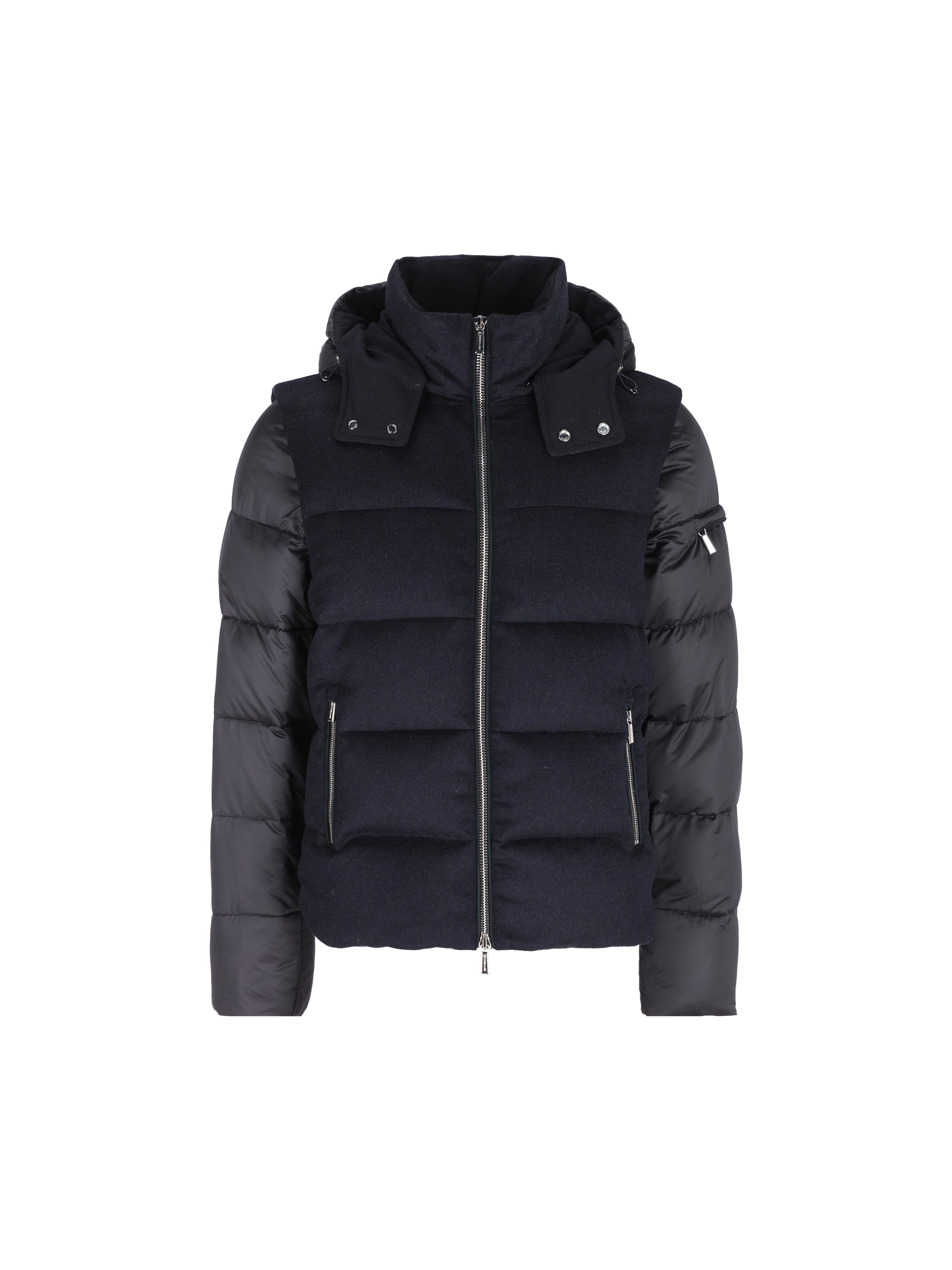 Piumino realizzato in lana e cashmere. MOUGI100147 U0498 MOORER 