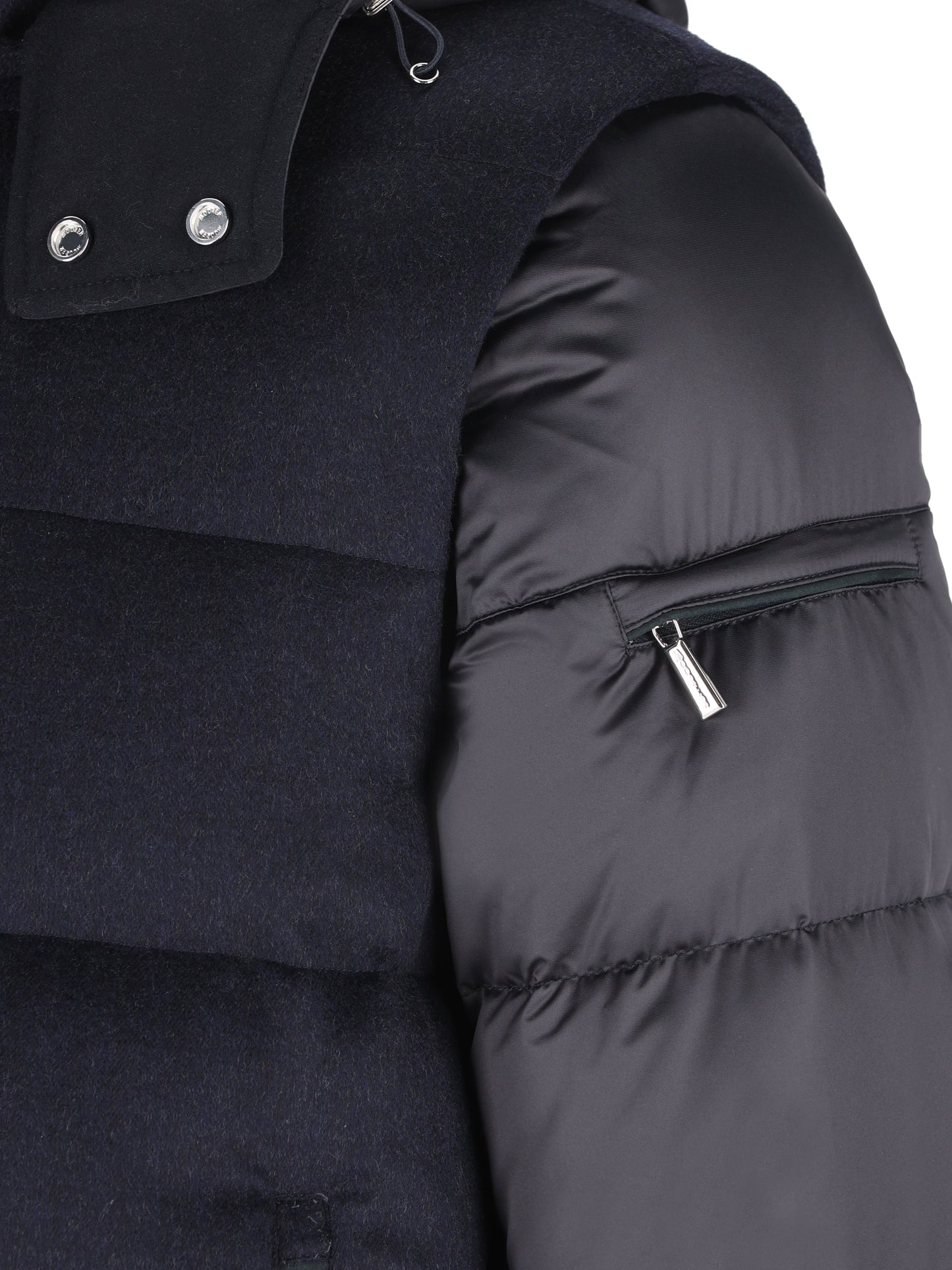 Piumino realizzato in lana e cashmere. MOUGI100147 U0498 MOORER 