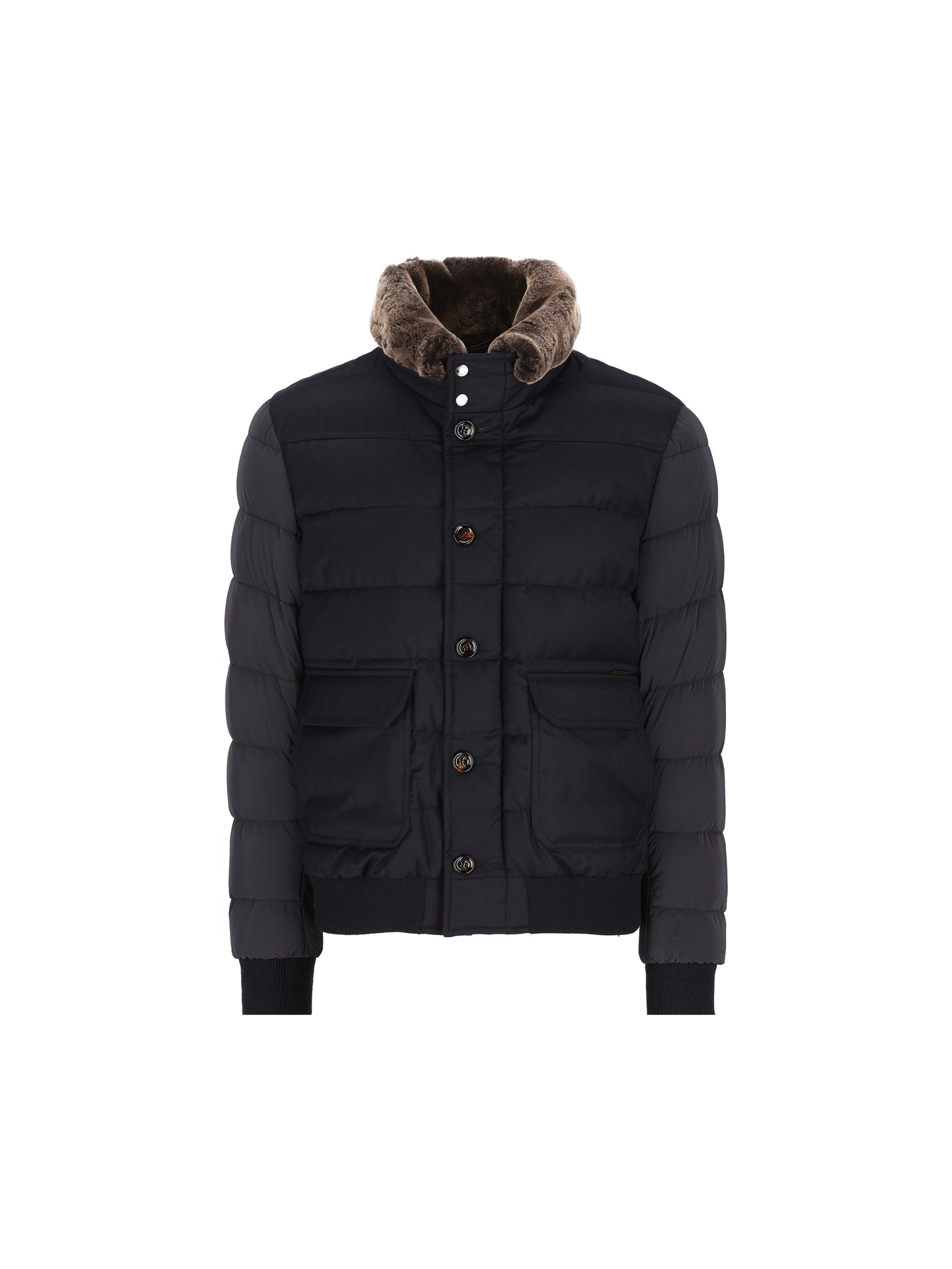 Piumino realizzato in poliammide e poliestere. MOUGI100177 U0498 MOORER 