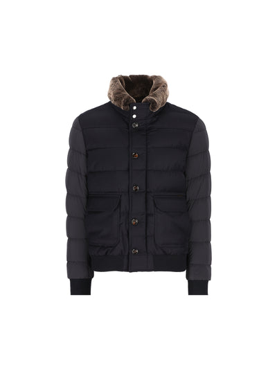 Piumino realizzato in poliammide e poliestere. MOUGI100177 U0498 MOORER 