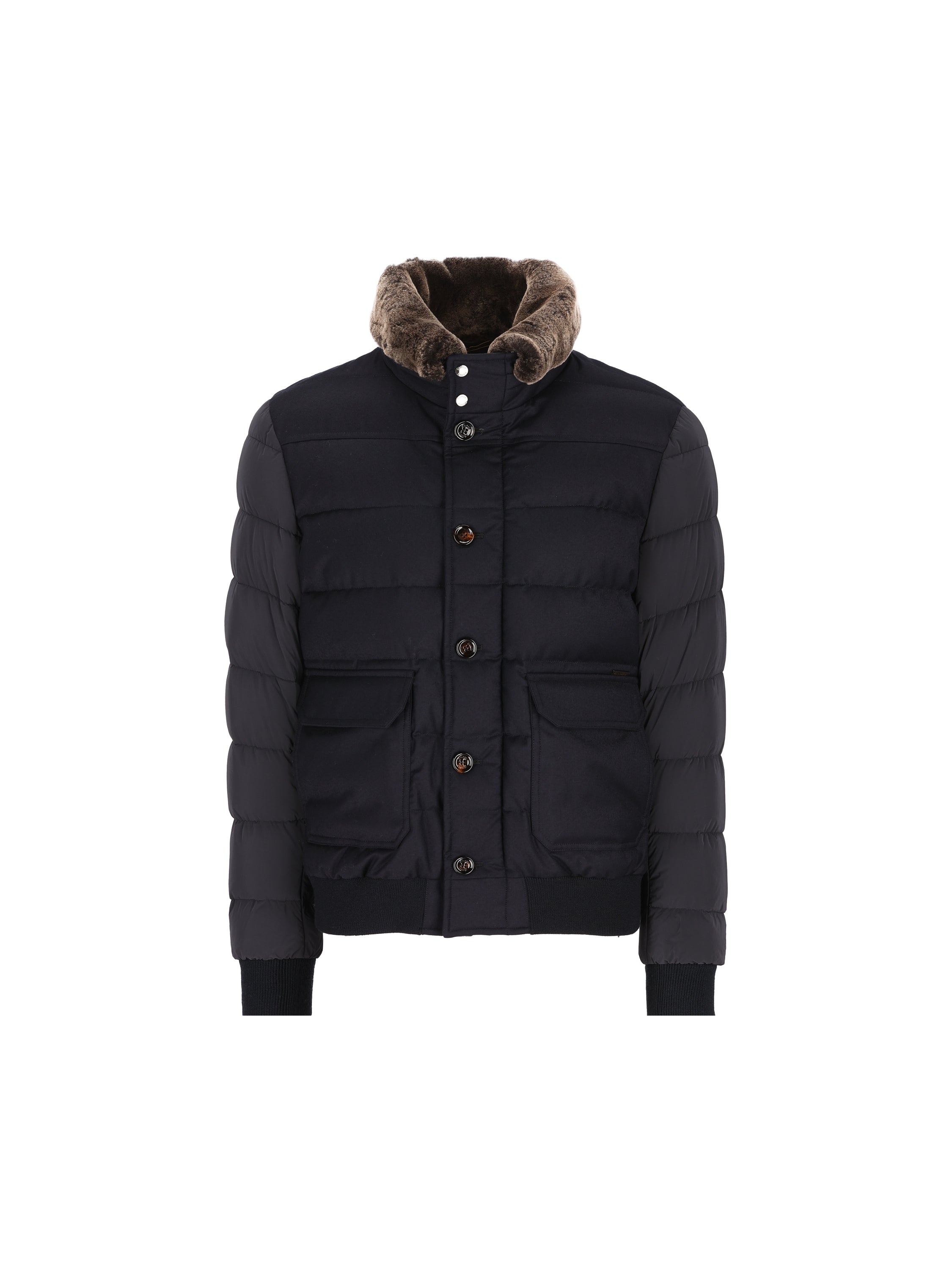 Piumino realizzato in poliammide e poliestere. MOUGI100177 U0498 MOORER 