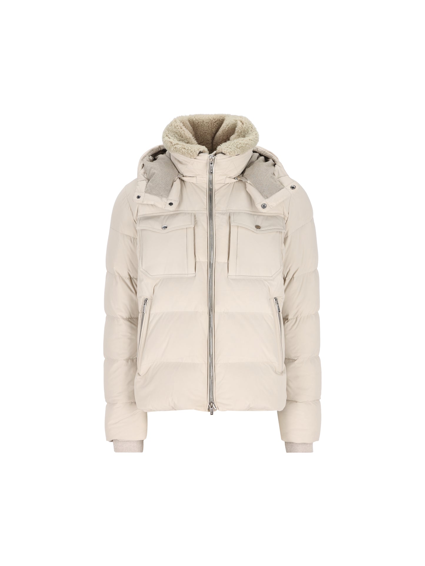 Piumino realizzato in piuma d'oca. MOUGI101114 U0119 MOORER 