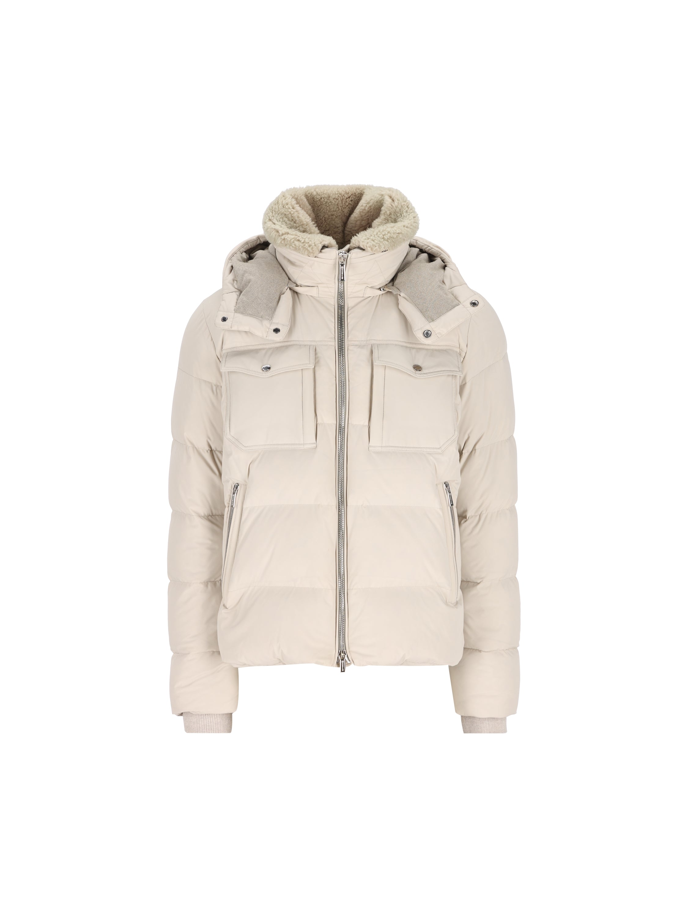 Piumino realizzato in piuma d'oca. MOUGI101114 U0119 MOORER 
