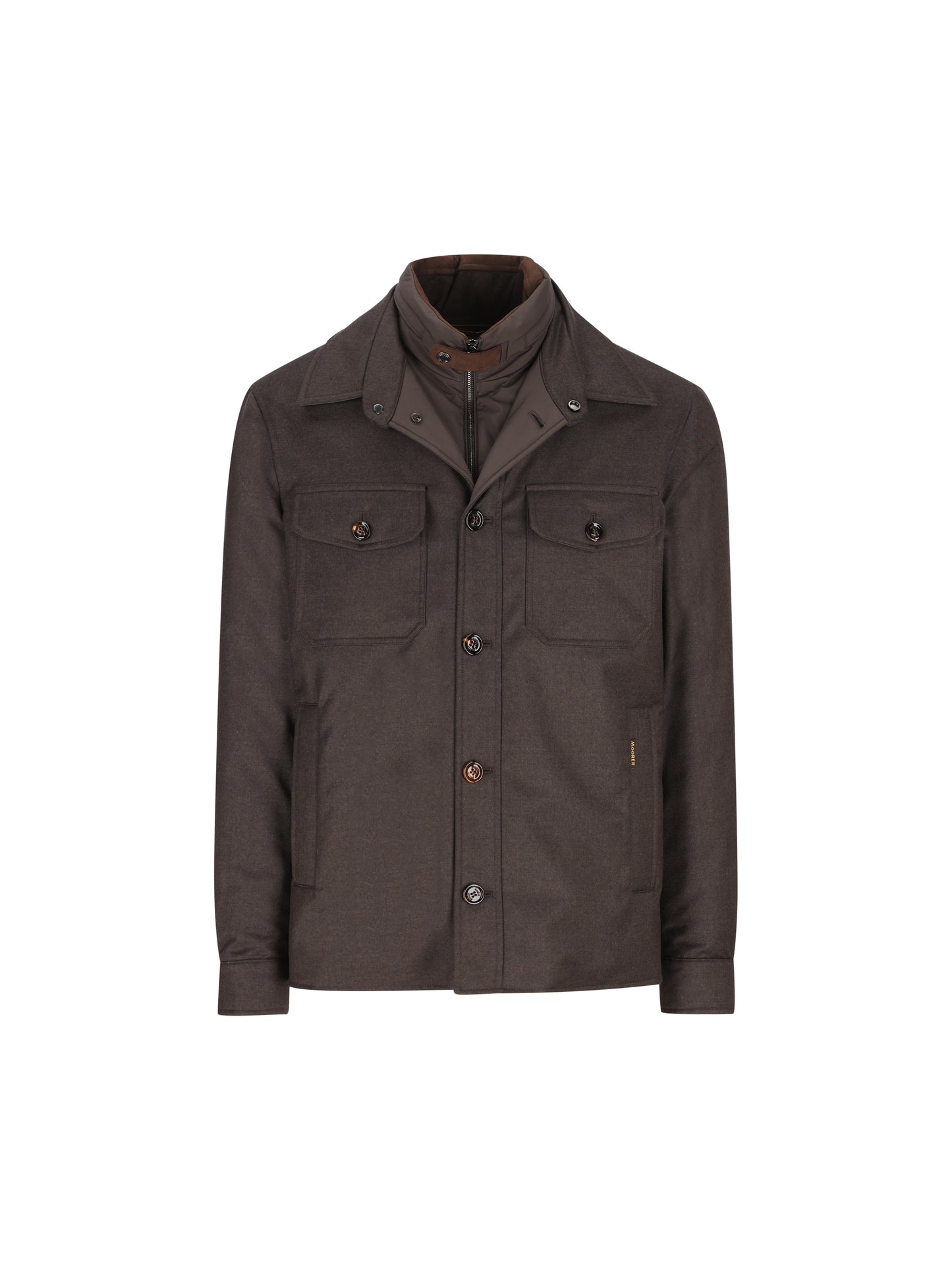 Giacca realizzata in cashmere. MOUGI101291 U0213 MOORER 