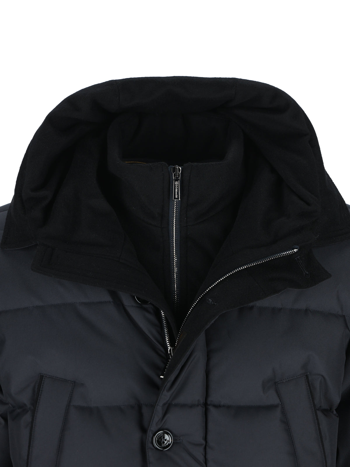 Piumino realizzato in poliestere. MOUPI100036 U0402 MOORER 
