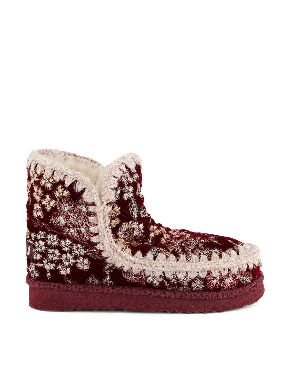 Stivali realizzati in velluto FW101146K VHBUR MOU 