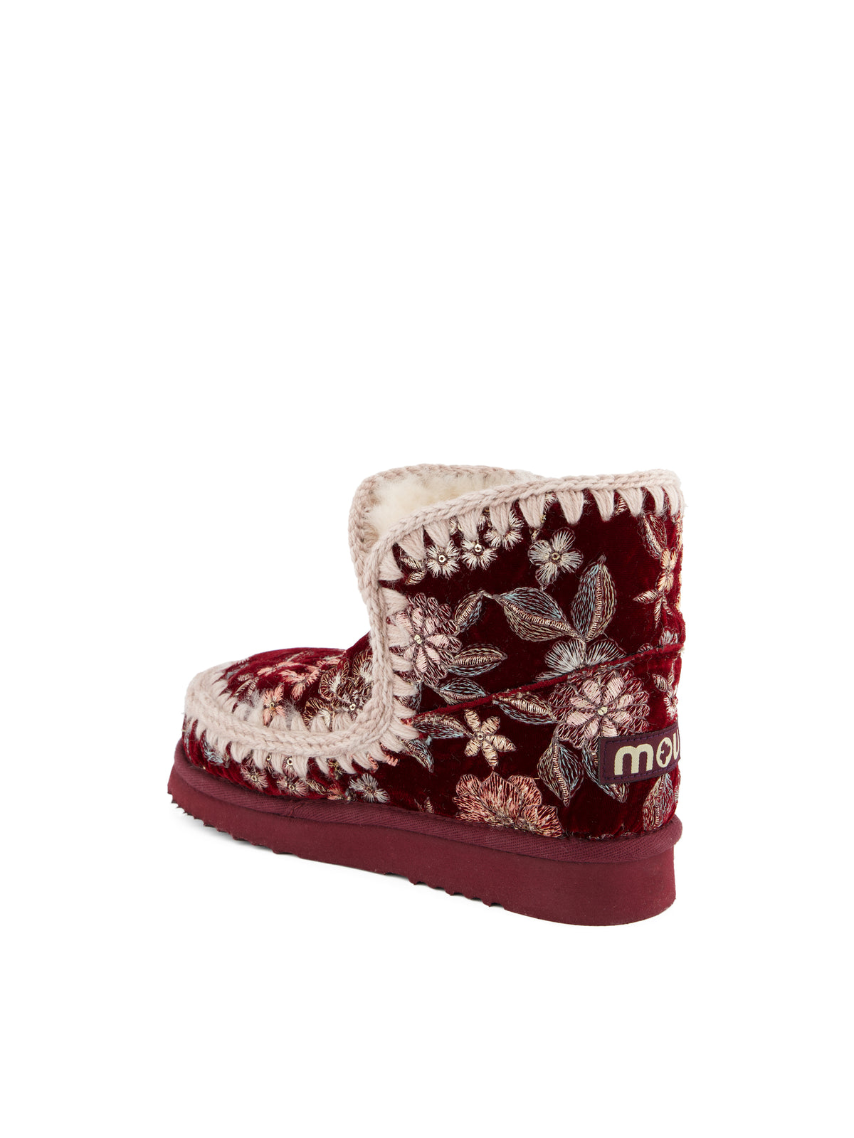 Stivali realizzati in velluto FW101146K VHBUR MOU 