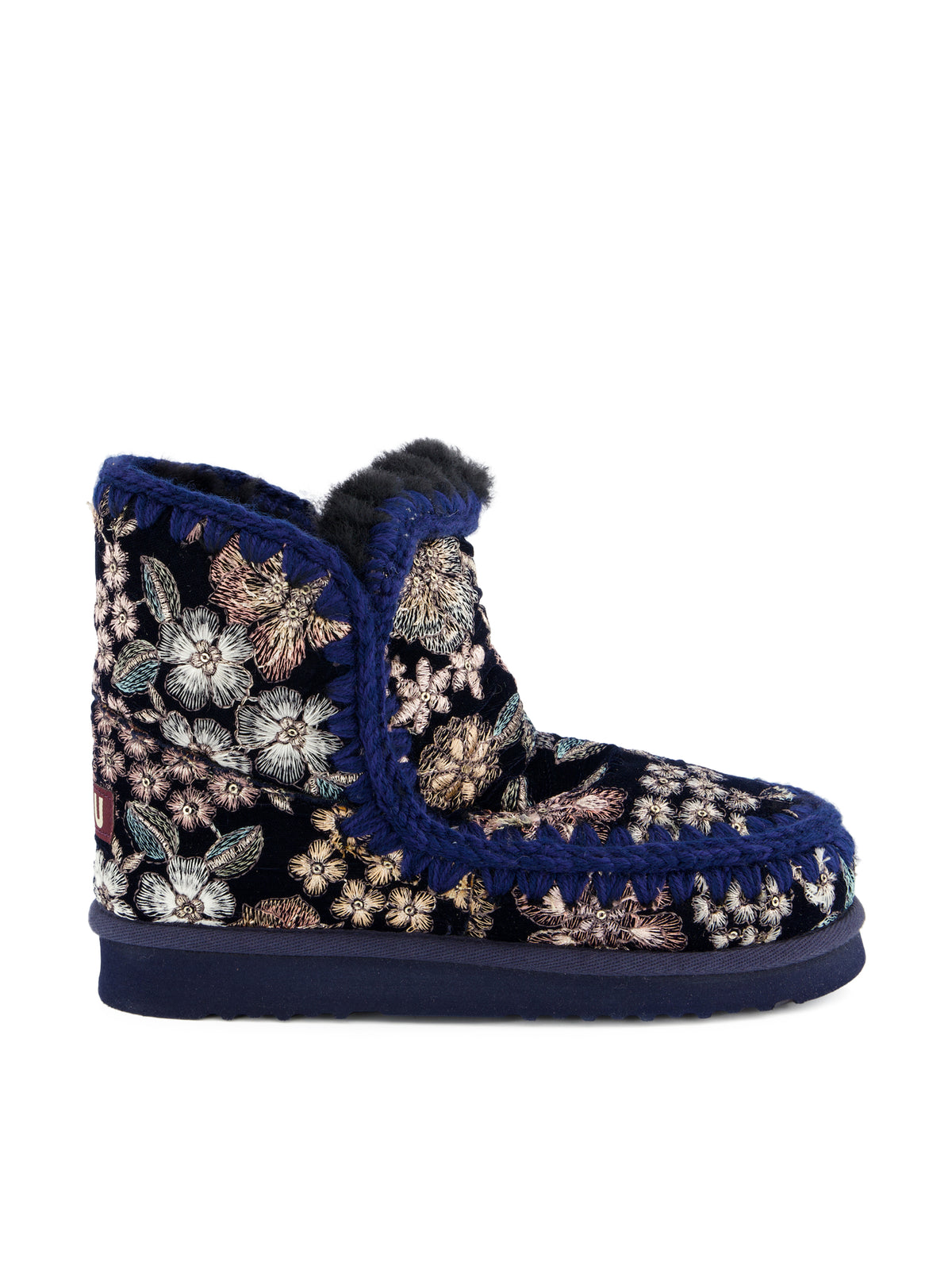 Stivali realizzati in velluto FW101146K VHMAR MOU 