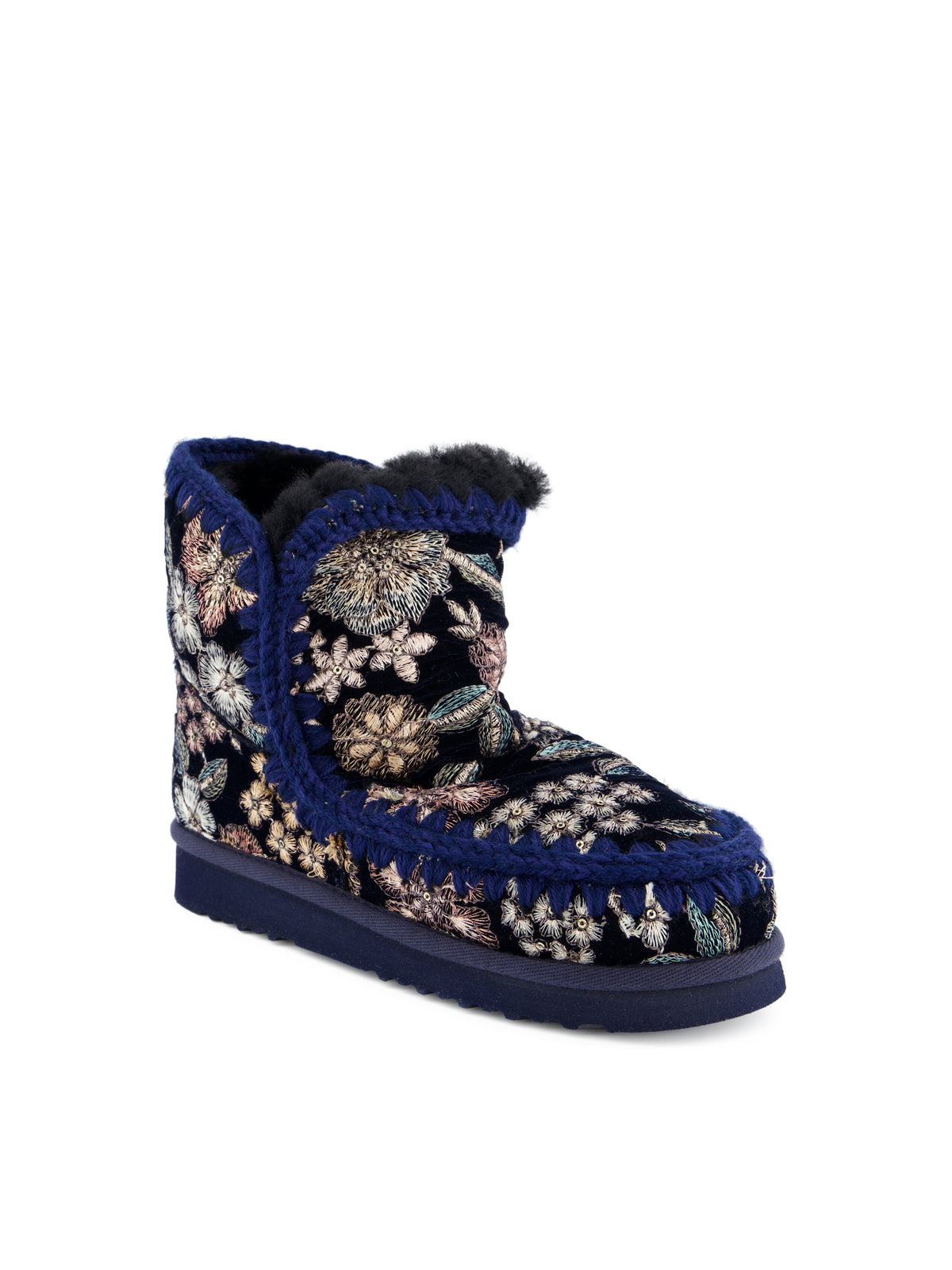 Stivali realizzati in velluto FW101146K VHMAR MOU 