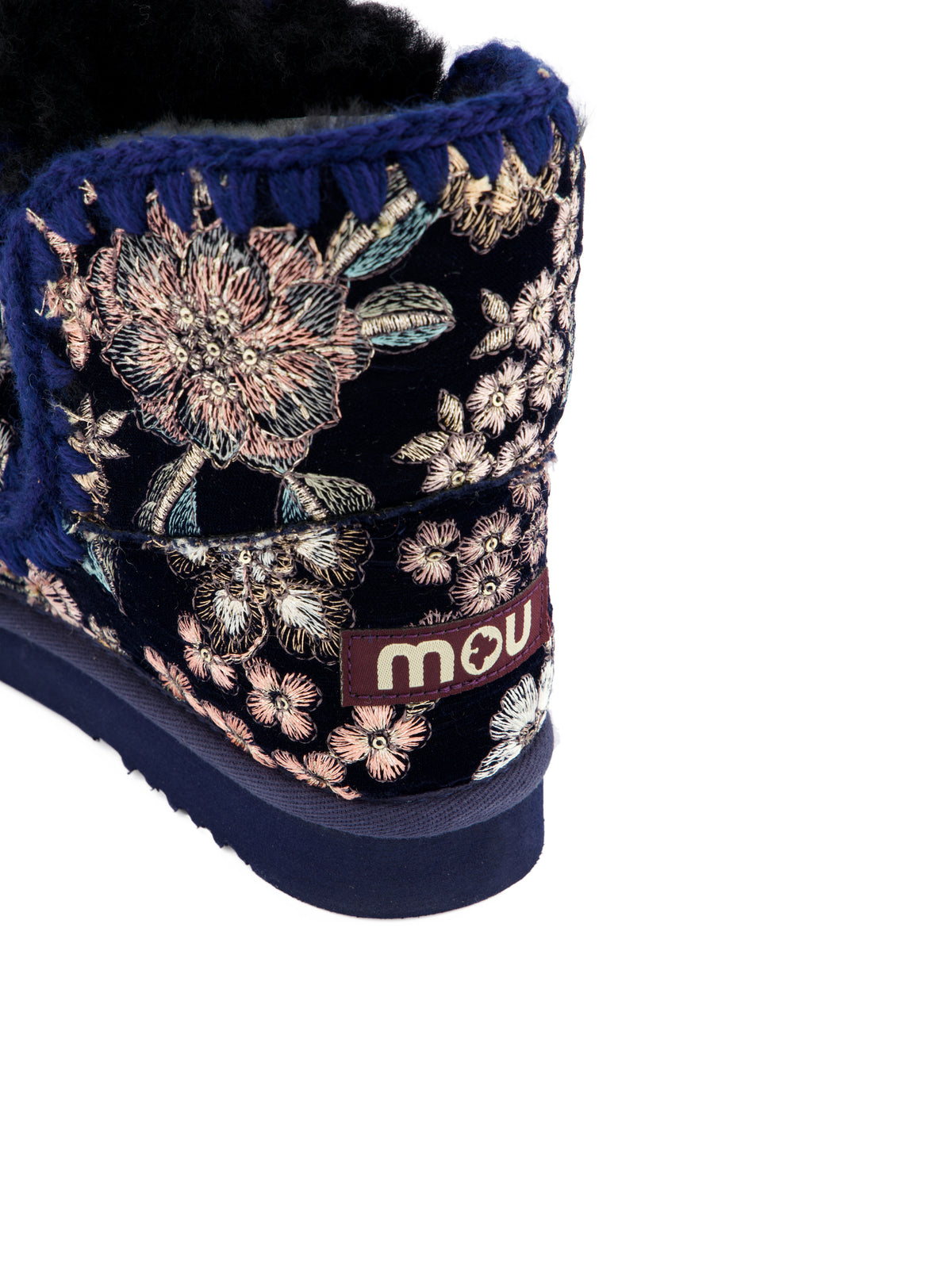 Stivali realizzati in velluto FW101146K VHMAR MOU 