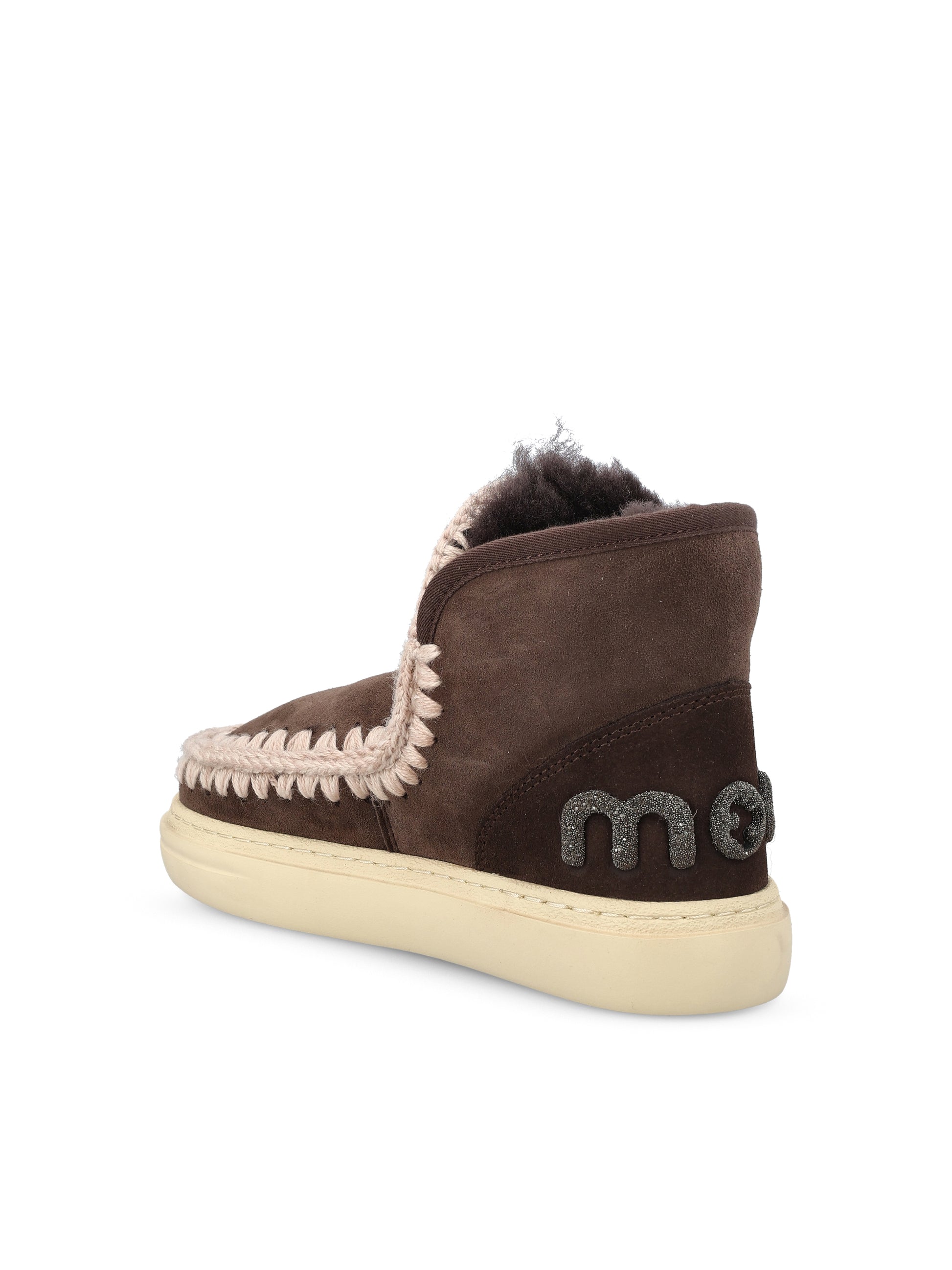 Sneakers realizzate in pelle scamosciata. FW411001A MOCHA MOU 