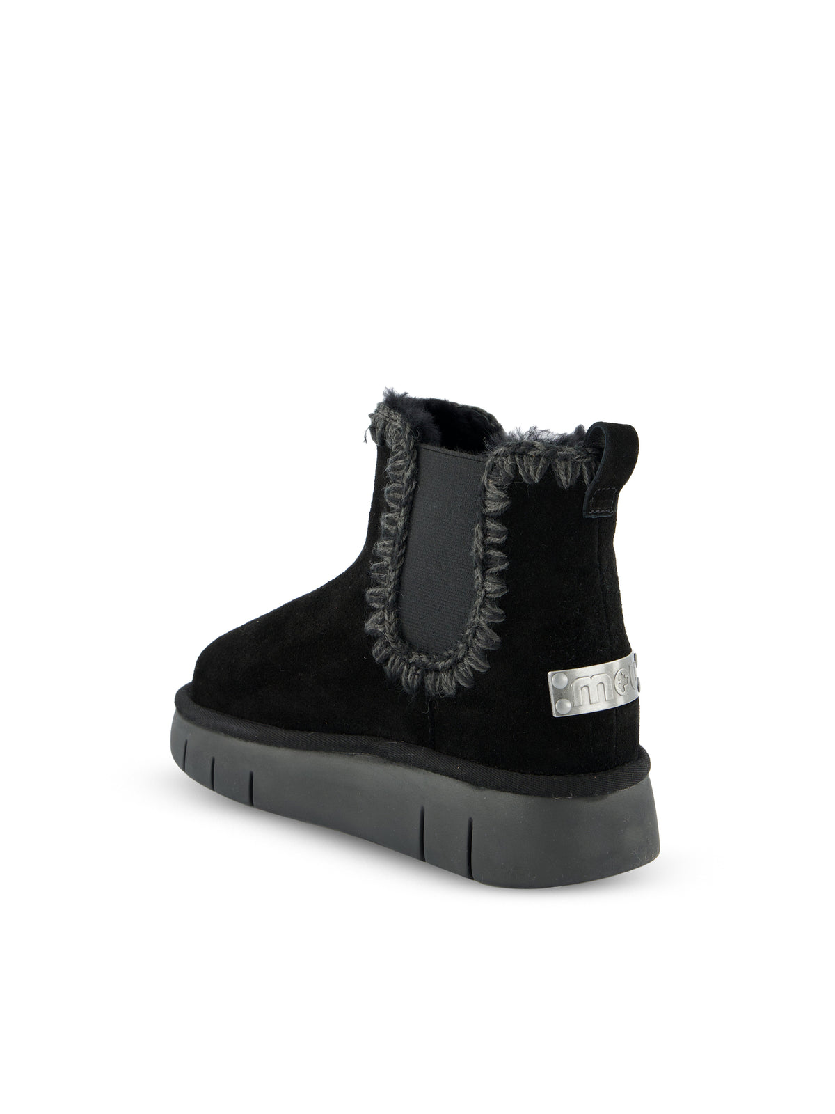 Stivaletti realizzati in suede. FW531037A BKBK MOU 