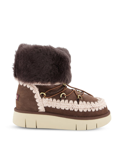 Stivali realizzati in montone. FW531042A MOCHA MOU 