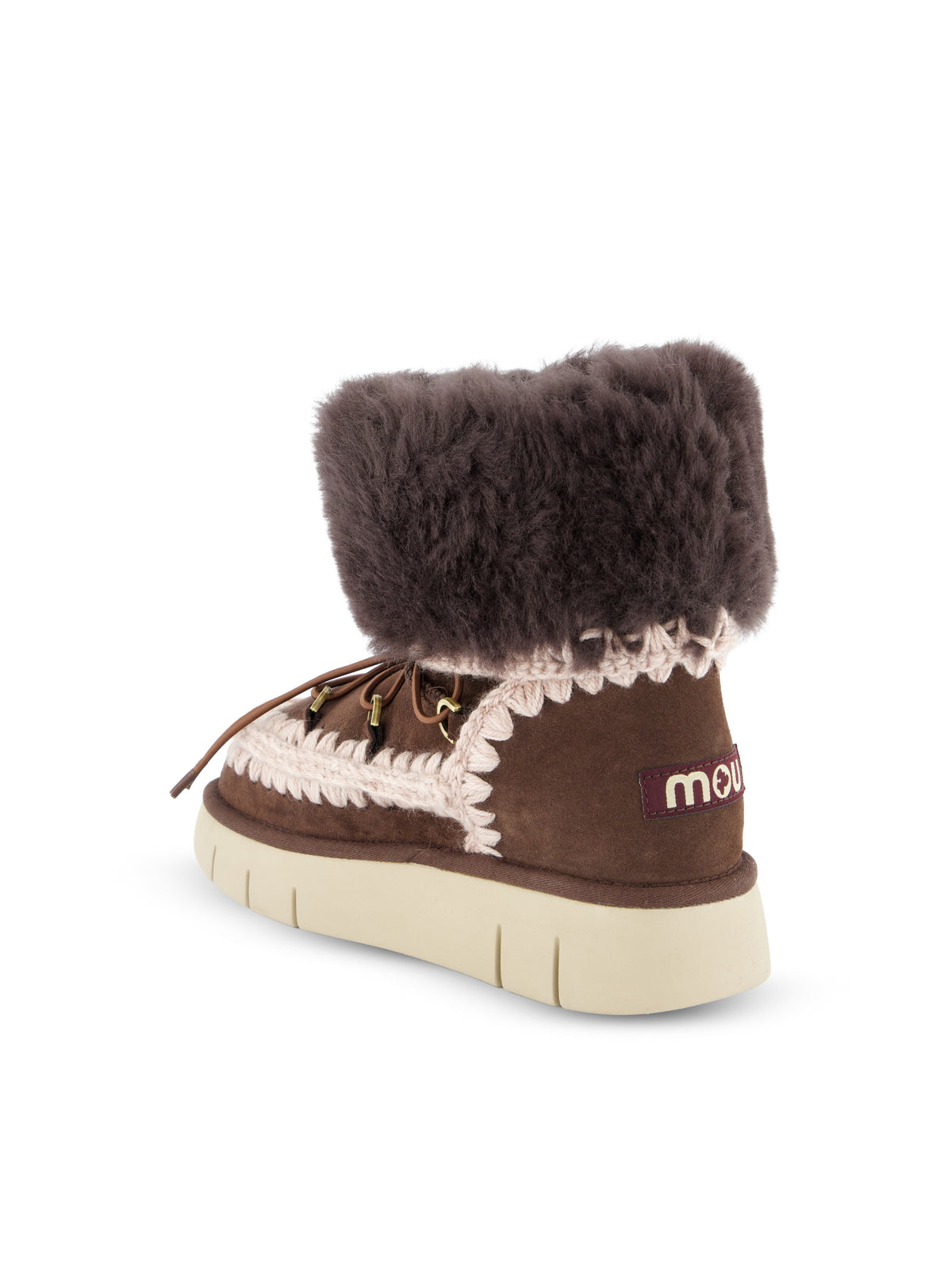 Stivali realizzati in montone. FW531042A MOCHA MOU 