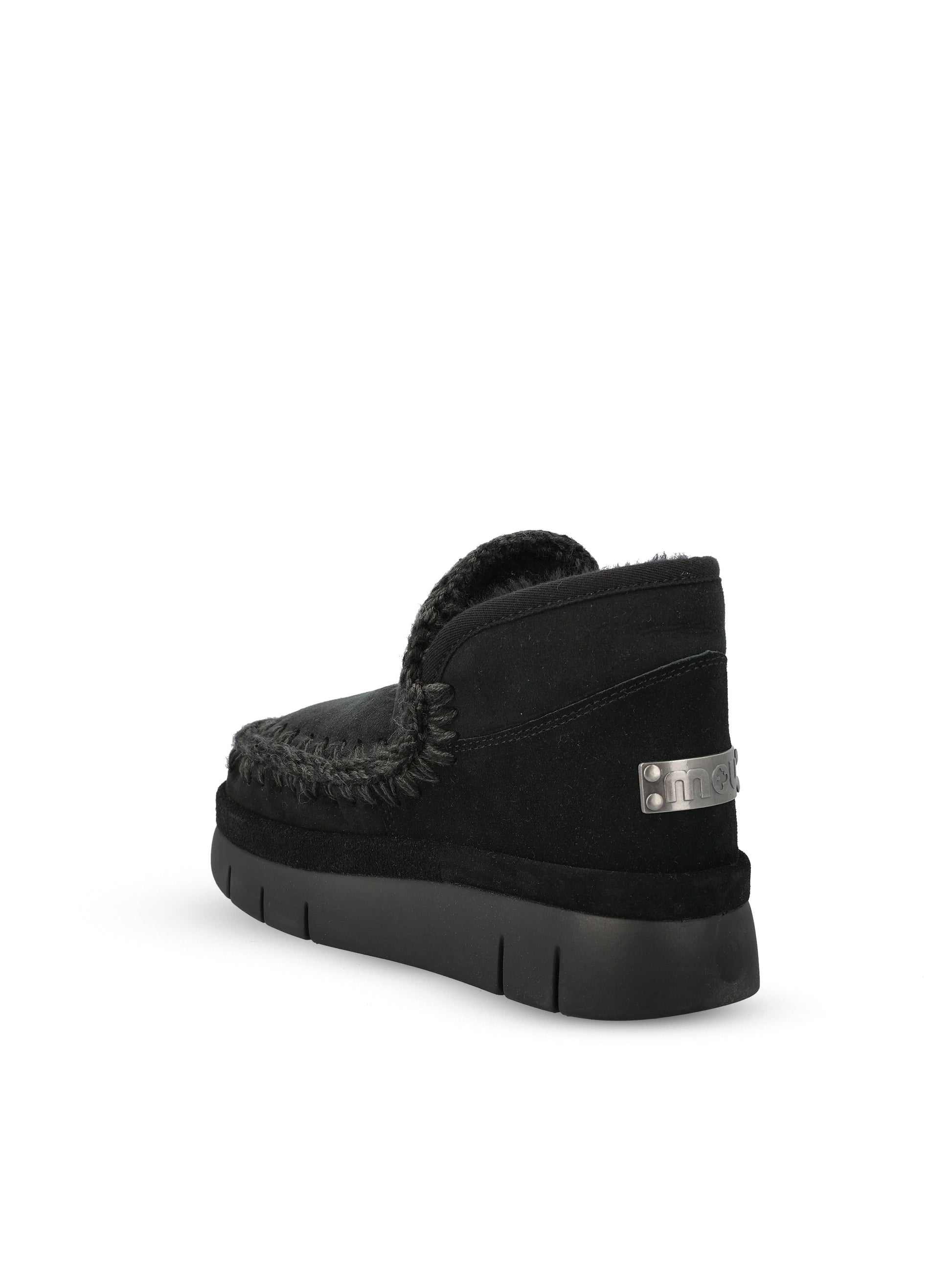 Sneakers realizzate in suede. FW751000A BKBK MOU 