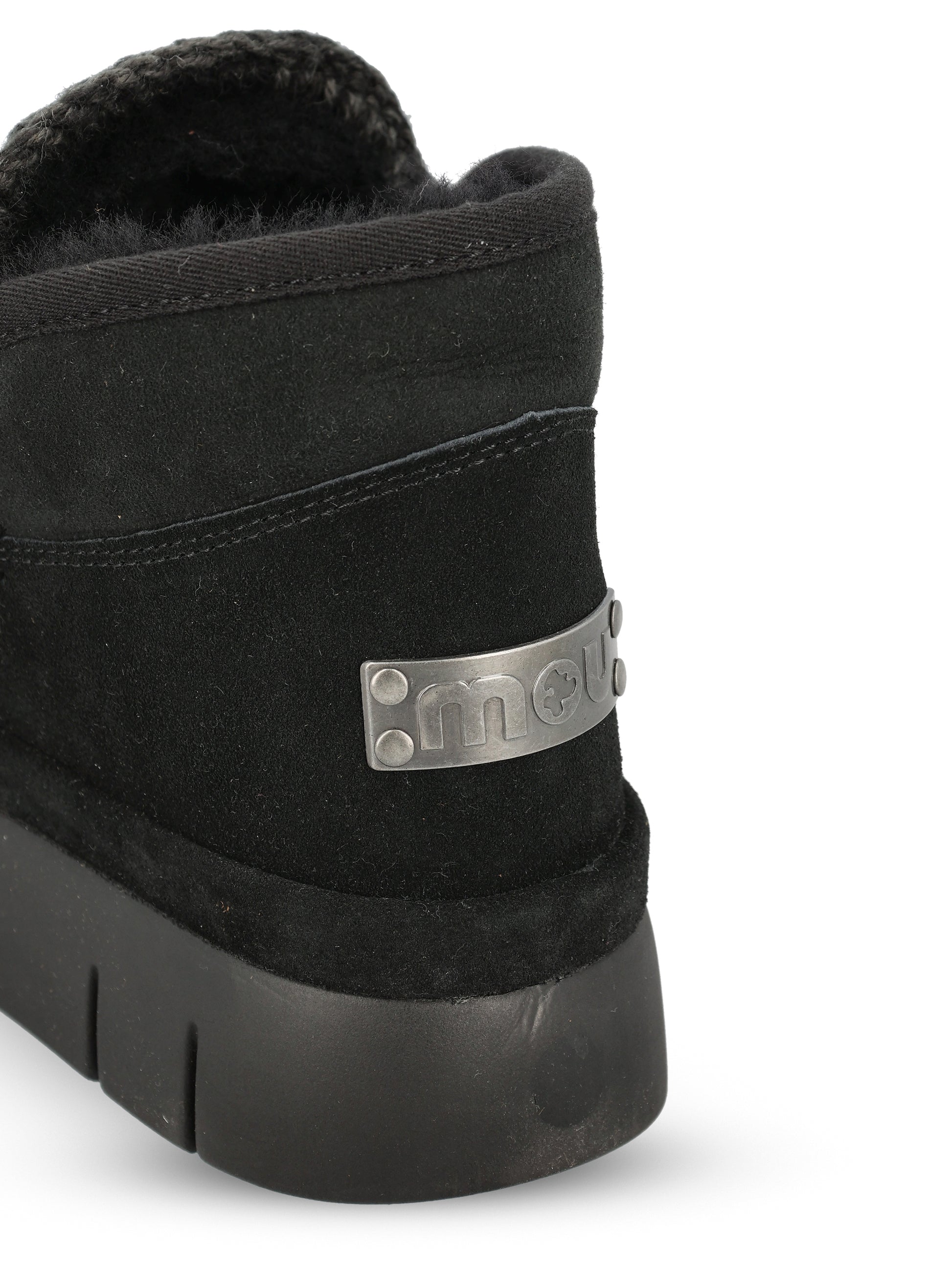 Sneakers realizzate in suede. FW751000A BKBK MOU 