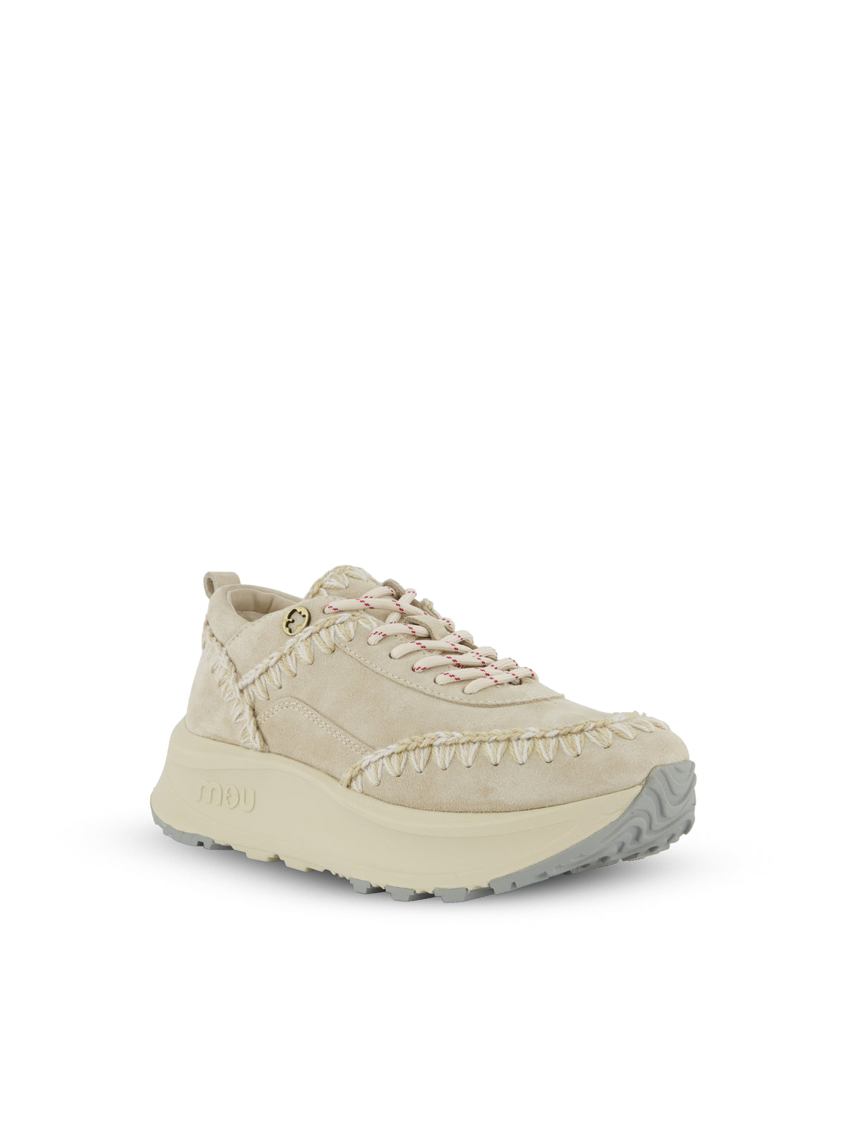 Sneakers realizzate in pelle. FW761000A CHALK MOU 