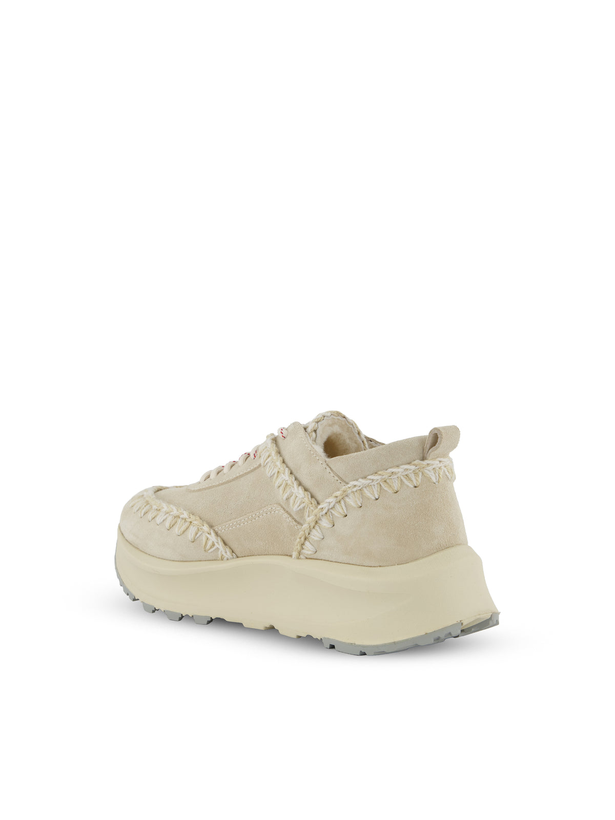 Sneakers realizzate in pelle. FW761000A CHALK MOU 