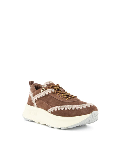 Sneakers realizzate in pelle. FW761000A BRPEP MOU 
