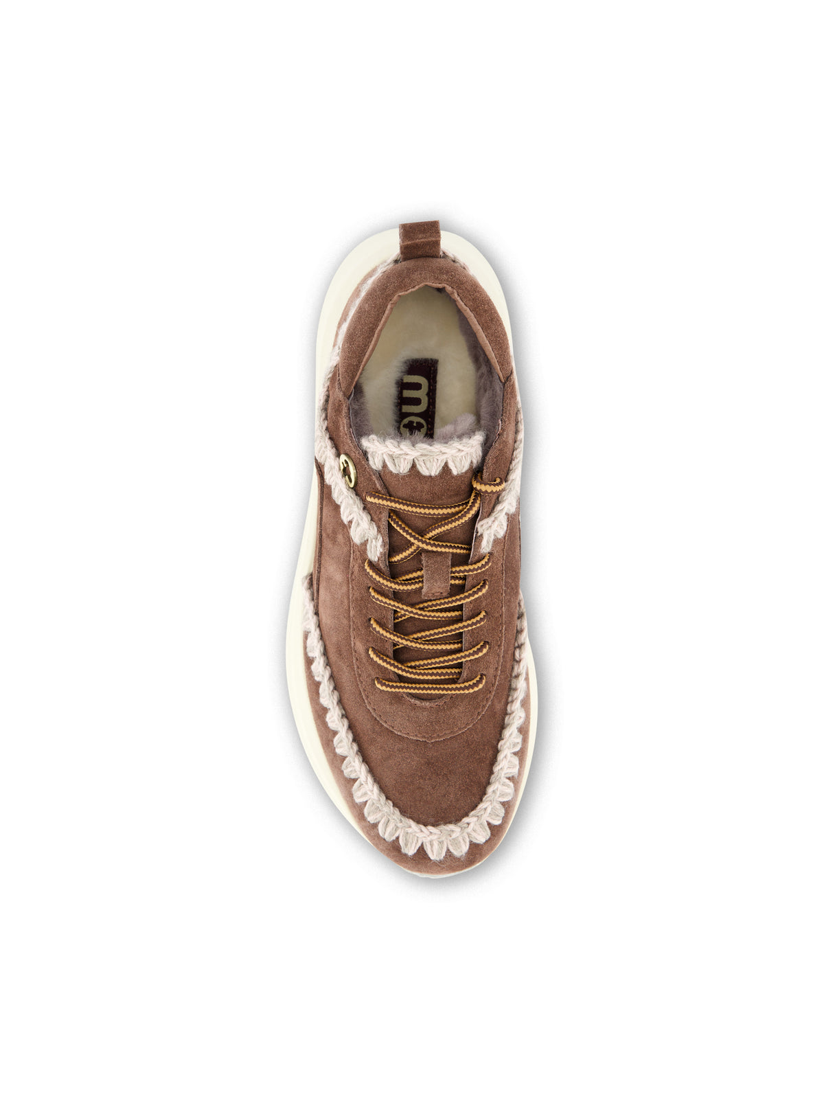Sneakers realizzate in pelle. FW761000A BRPEP MOU 