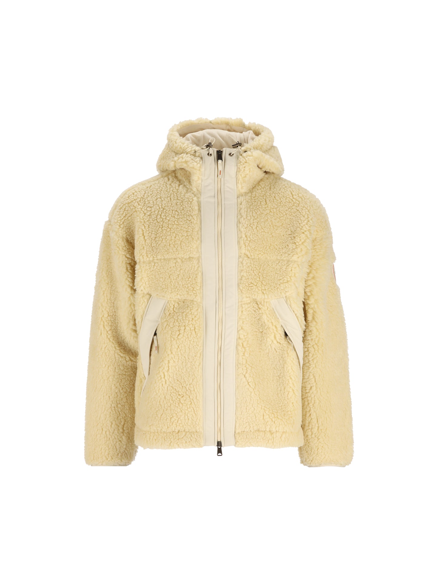 Felpa con cappuccio in pile con zip integrale NP0A8A6O N5E1 NAPAPIJRI 