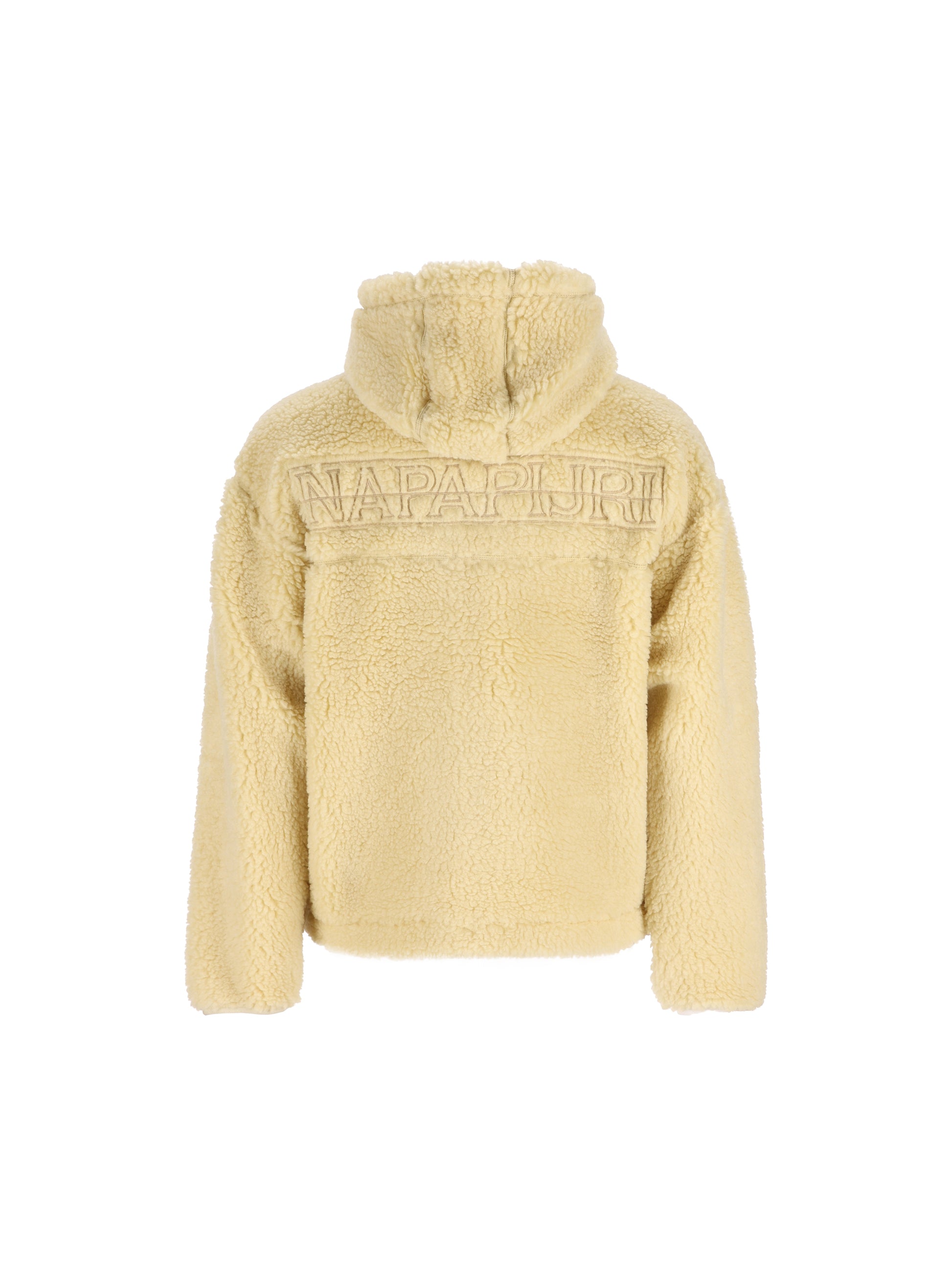 Felpa con cappuccio in pile con zip integrale NP0A8A6O N5E1 NAPAPIJRI 