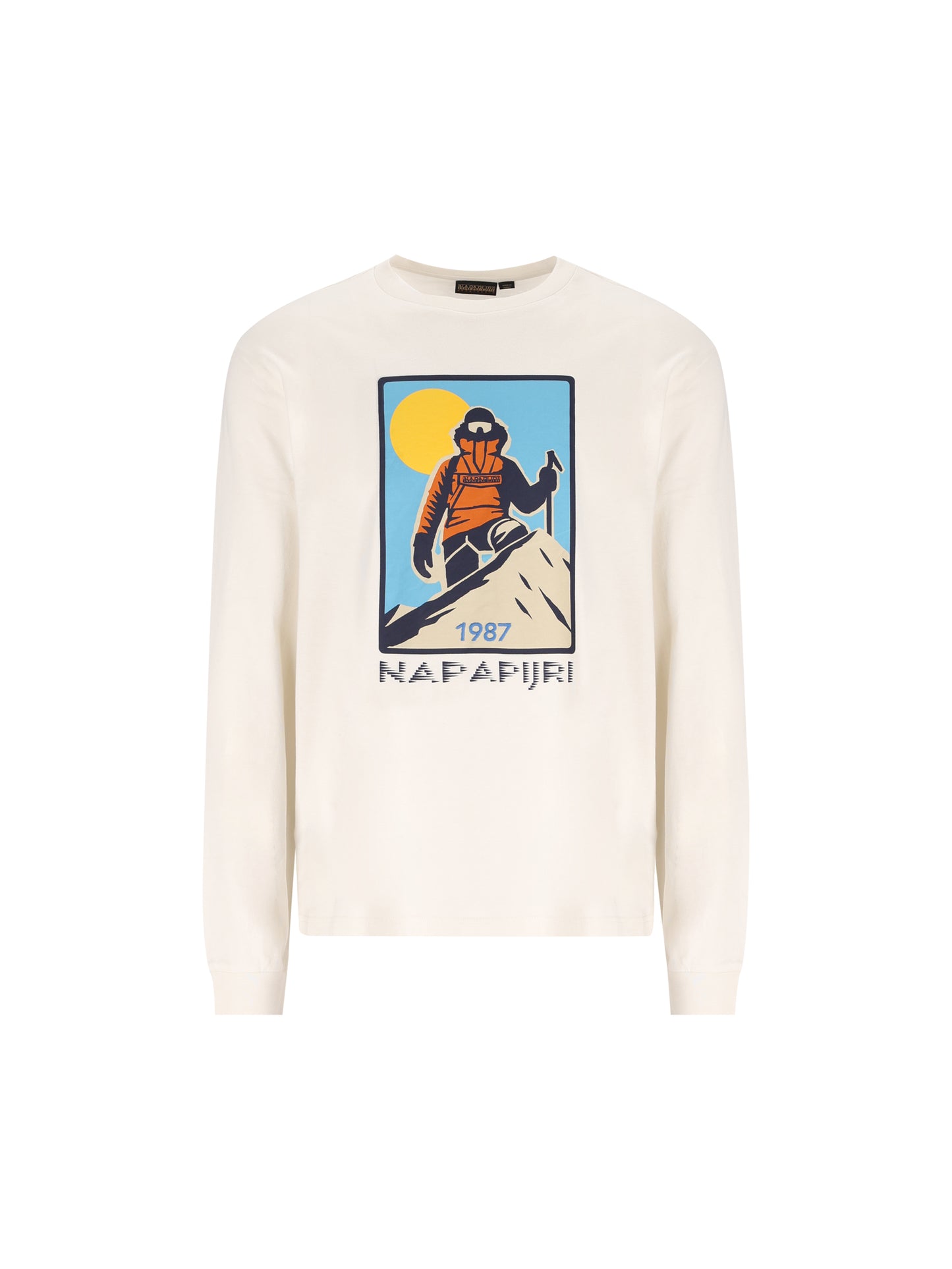 T-Shirt Tee a Maniche Lunghe NP0A8BA7 N1A1 NAPAPIJRI 