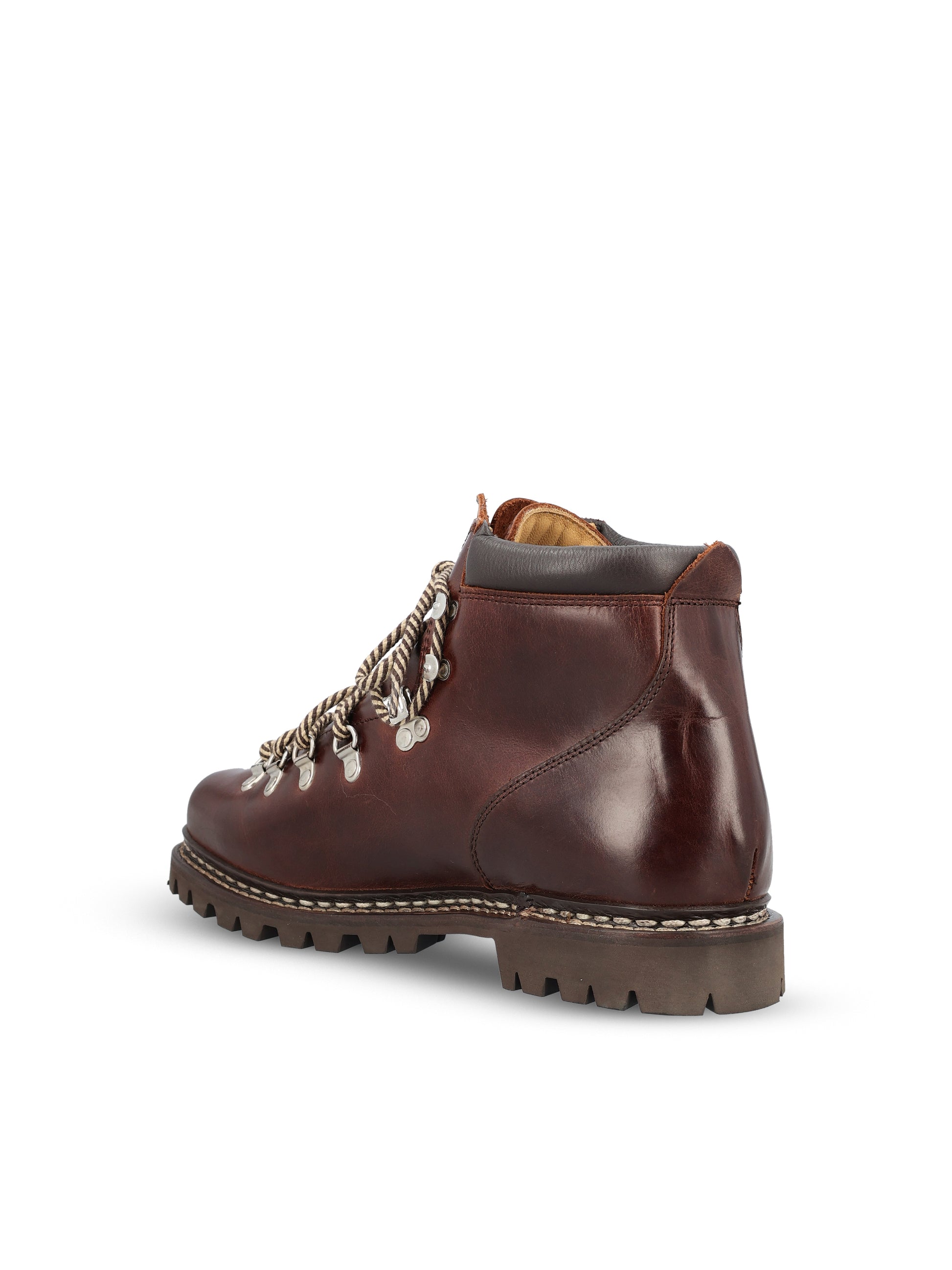 Scarponcino realizzato in pelle di vitello. 188903 AVORIAZMARRON-LIS ECORCE PARABOOT 
