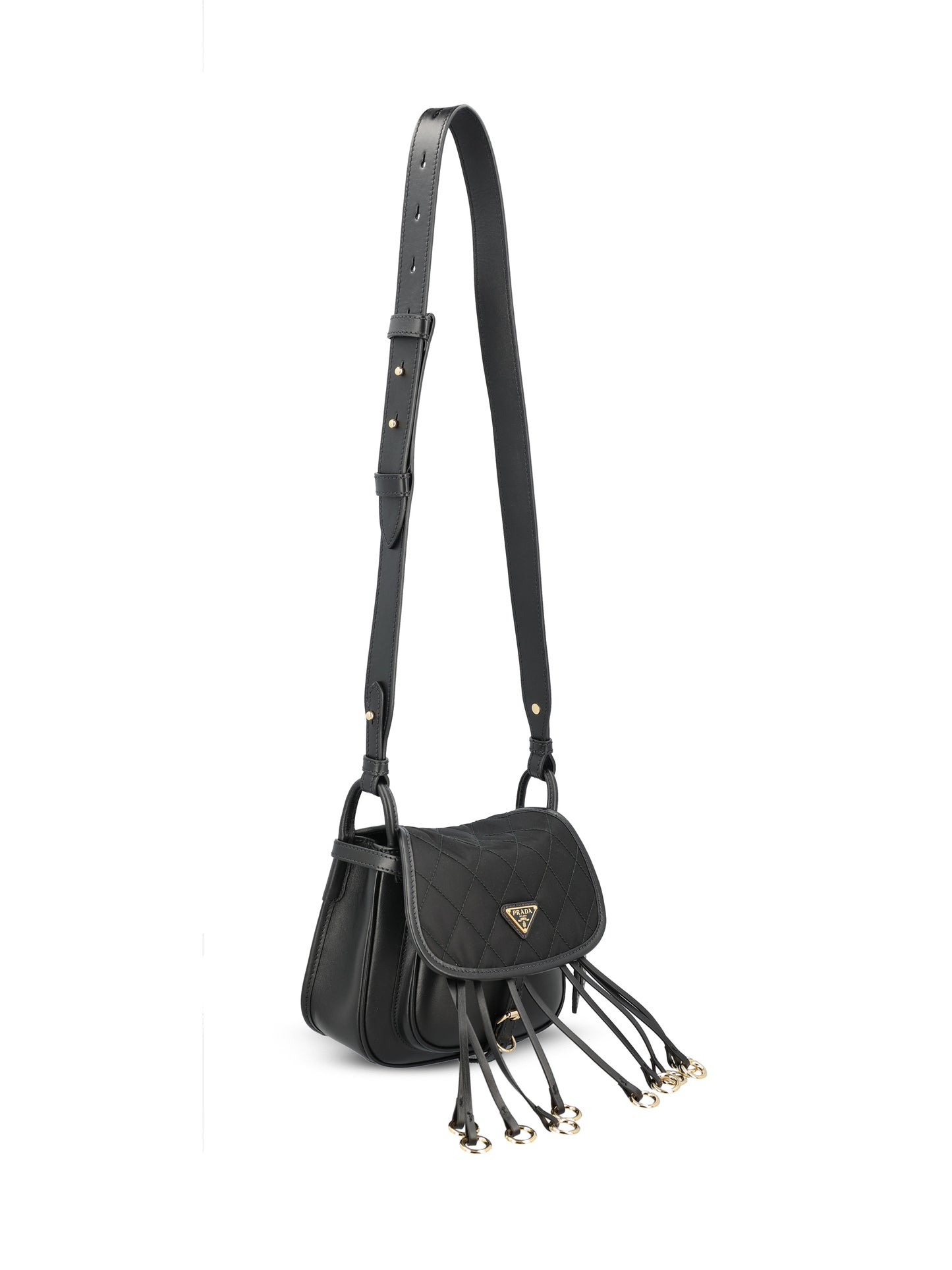 Borsa realizzata in re-nylon e pelle. 1BD412 2ZU8F0002 PRADA 
