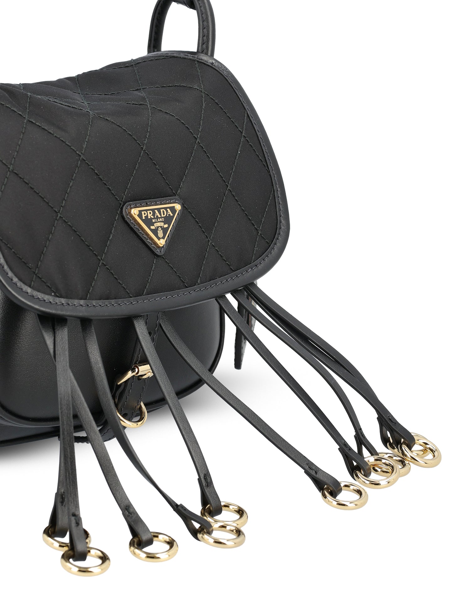 Borsa realizzata in re-nylon e pelle. 1BD412 2ZU8F0002 PRADA 