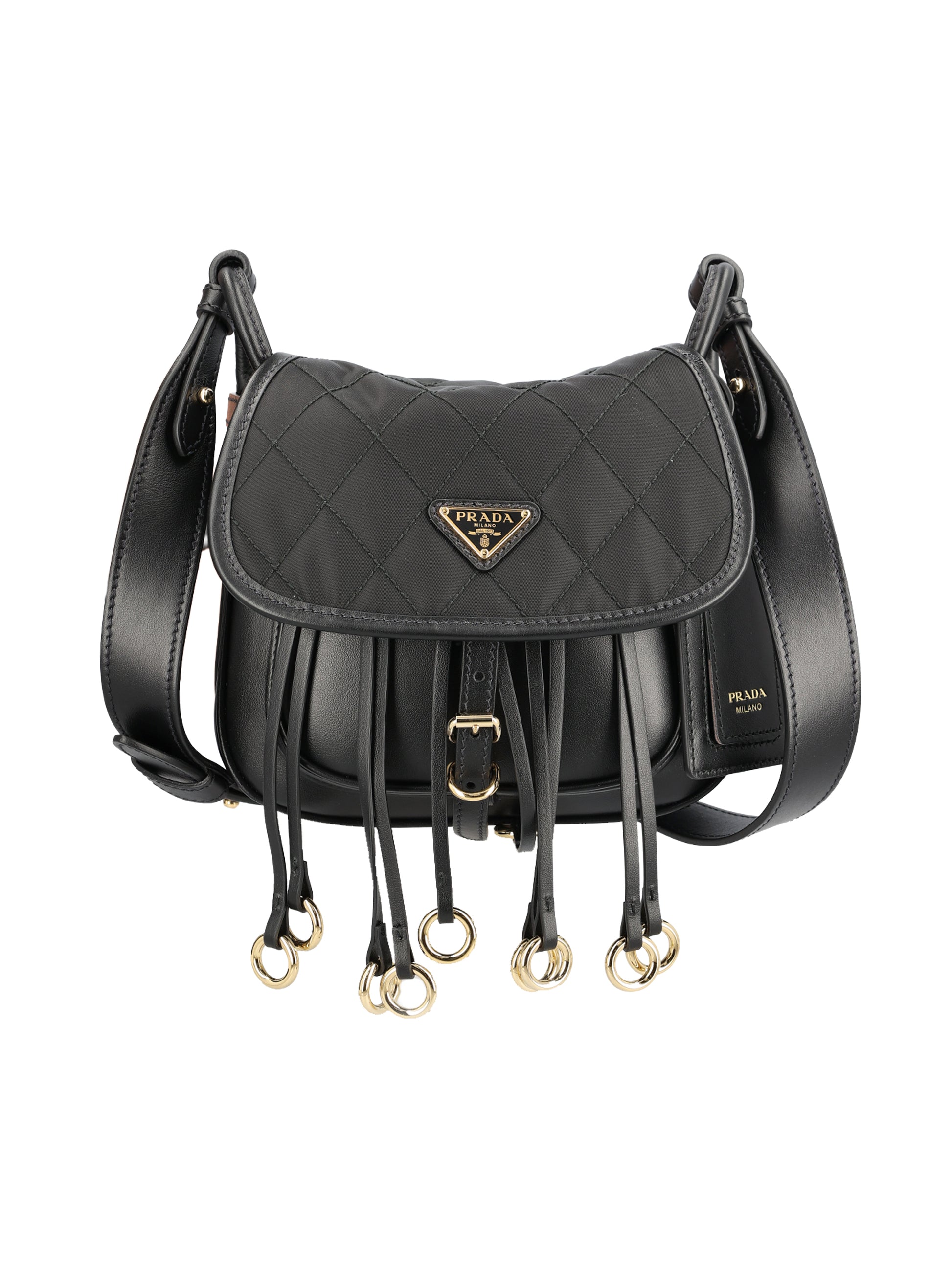 Borsa realizzata in re-nylon e pelle. 1BD412 2ZU8F0002 PRADA 