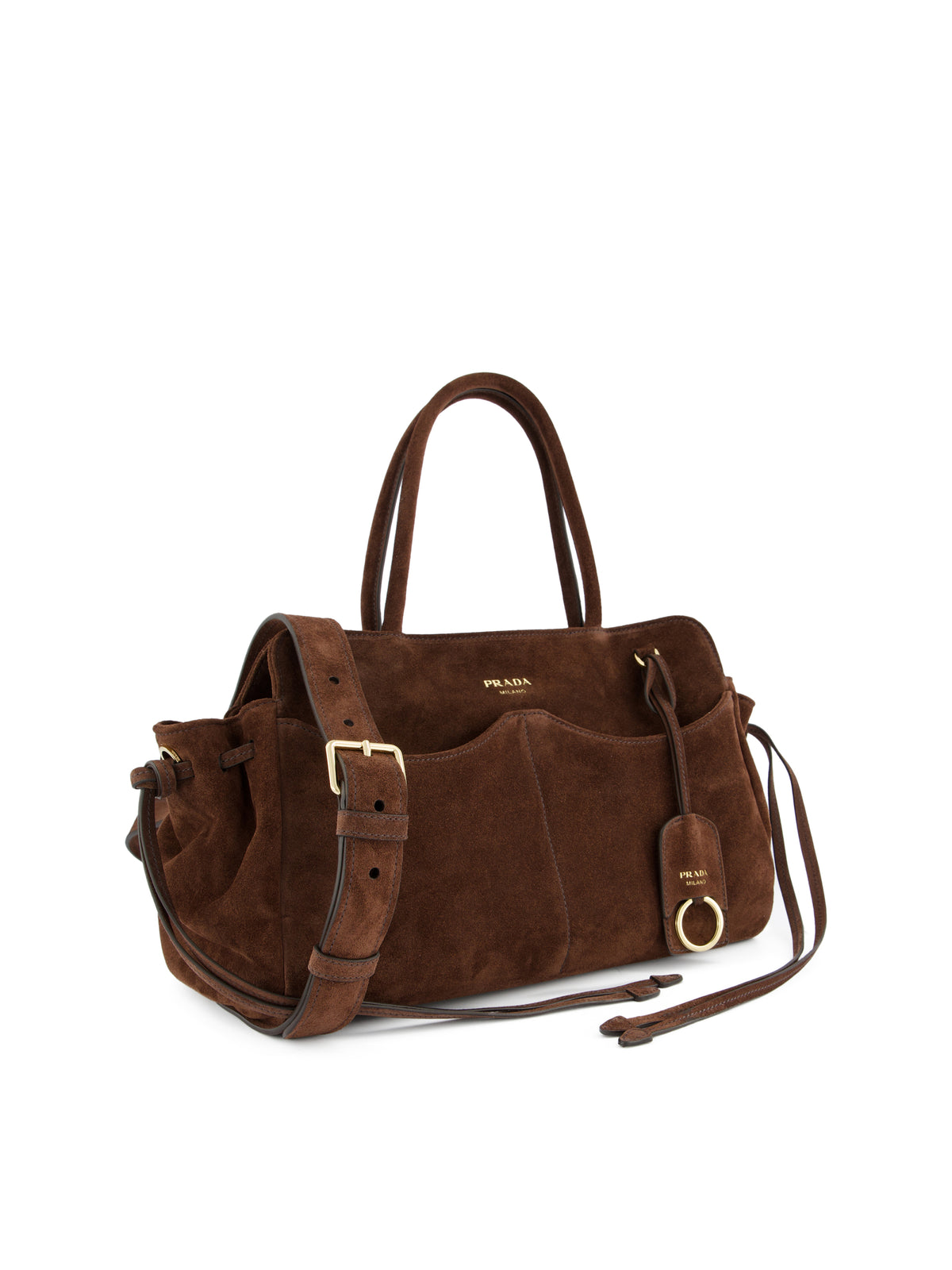 Borsa realizzata in pelle scamosciata. 1BG650 2C4SF0003 PRADA 